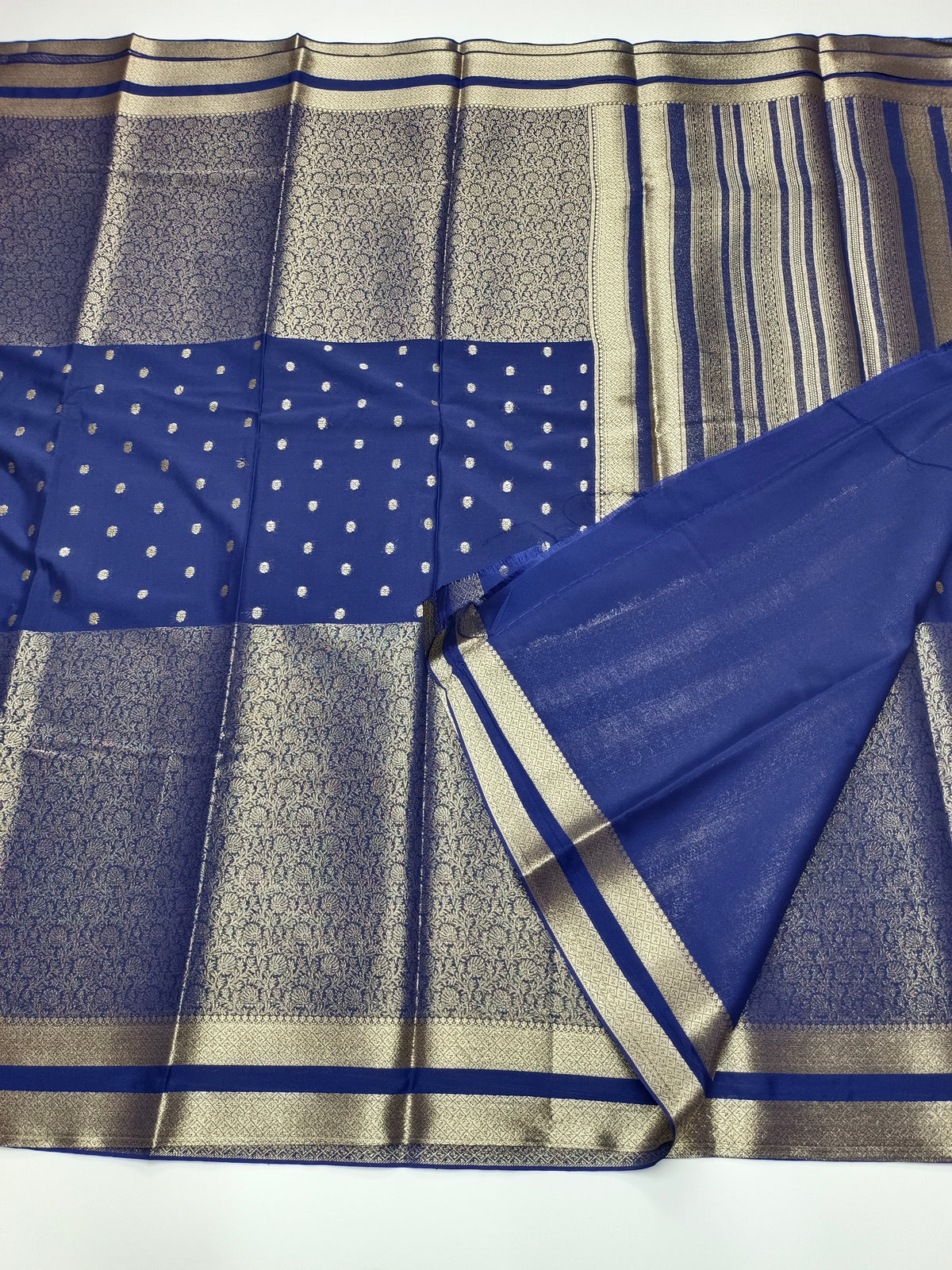SEMI CREPE SILK SAREE