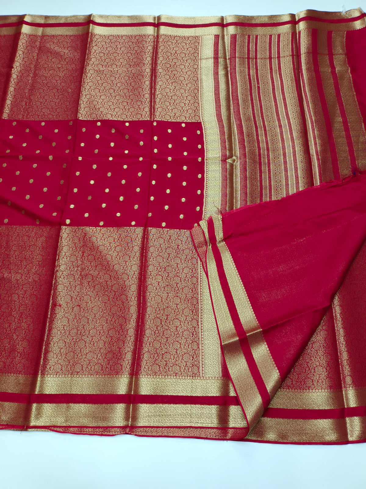 SEMI CREPE SILK SAREE