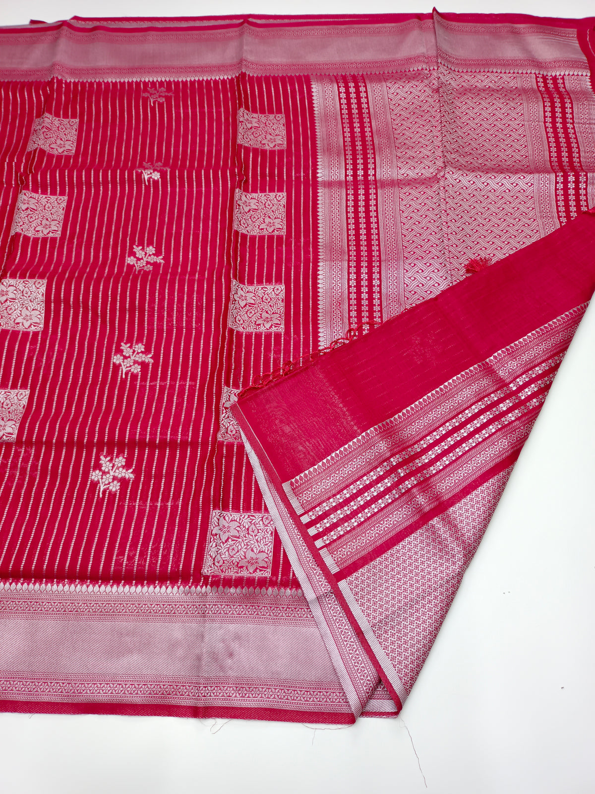 FANCY BAMBOO SILK SAREE