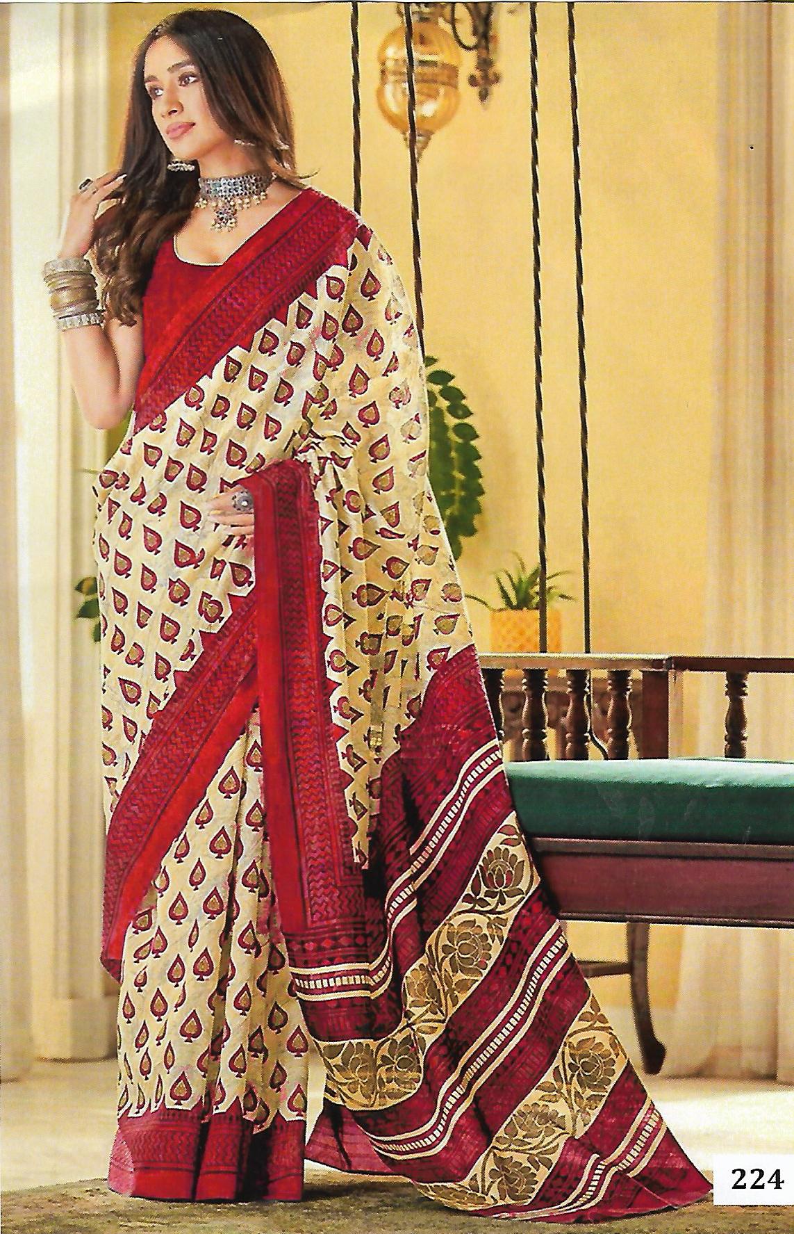 FANCY COTTON SAREE