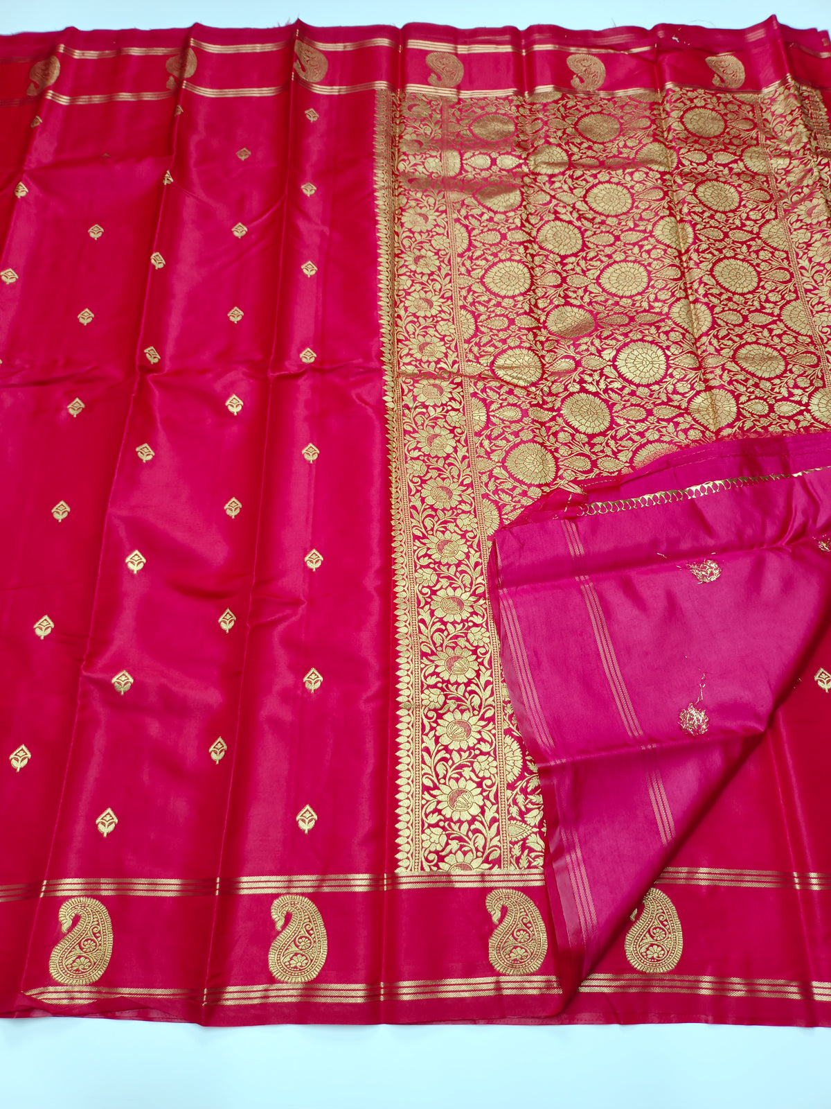 SEMI GAJJI SILK SAREE
