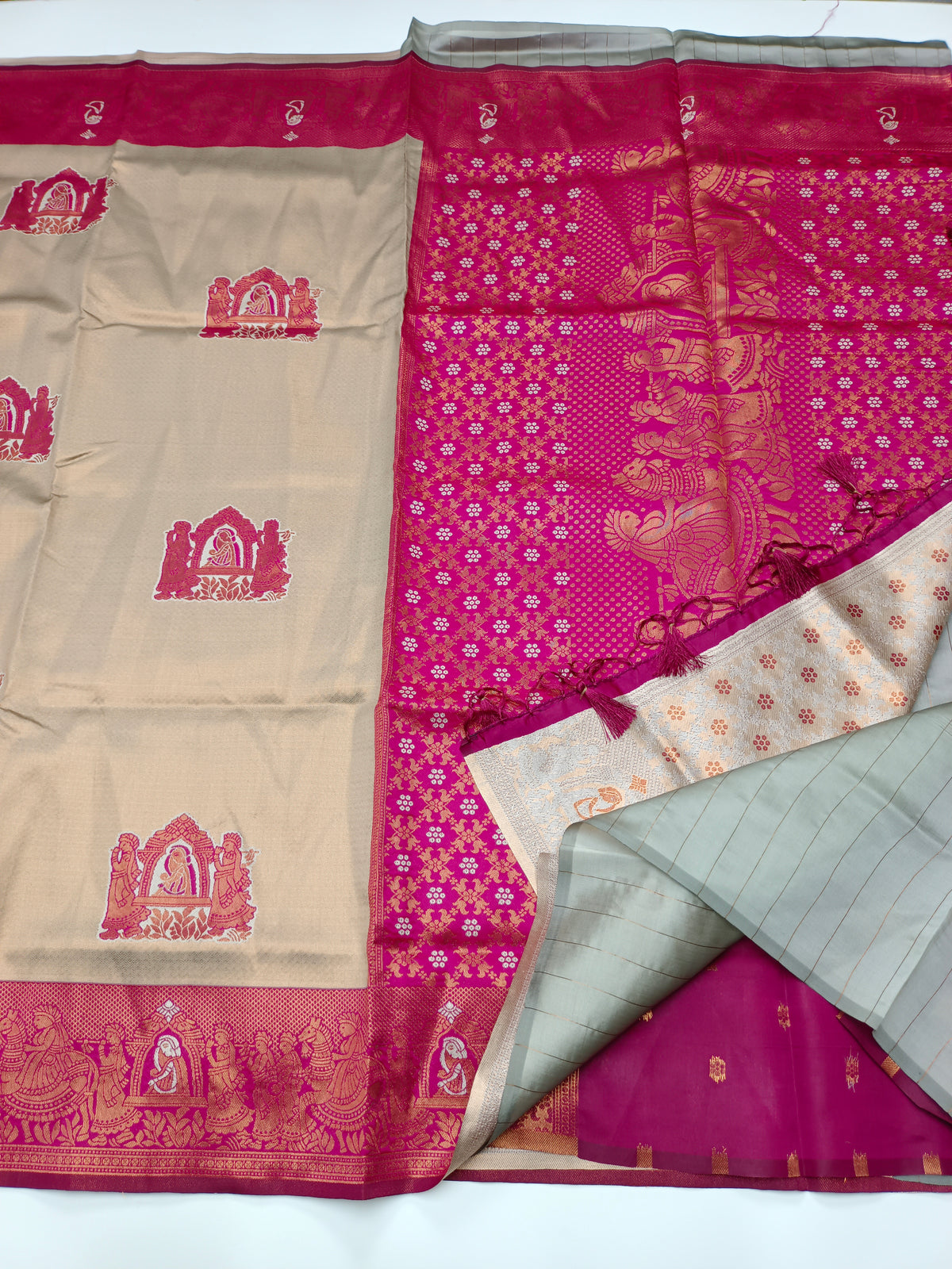 FANCY RAW SILK SAREE