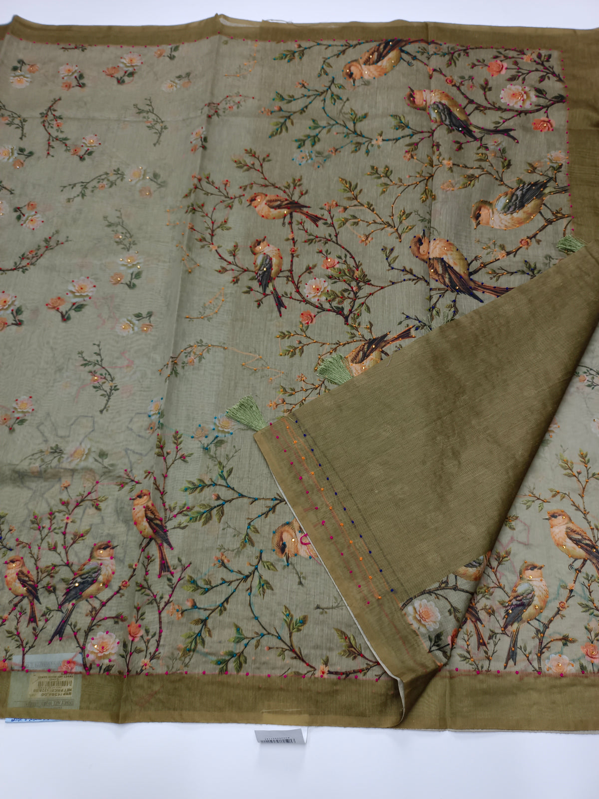FANCY GHANTI WORK SAREE