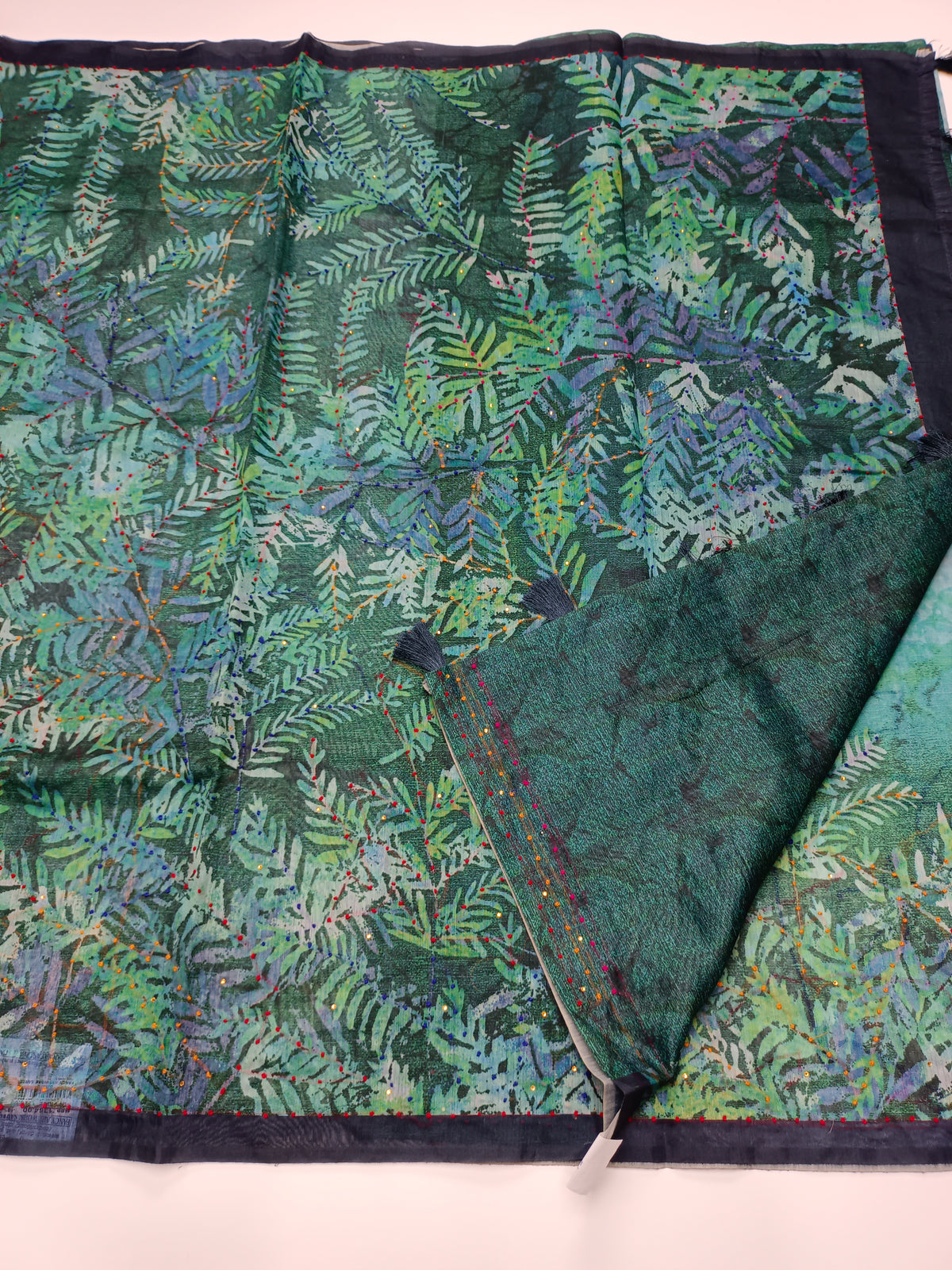 FANCY GHANTI WORK SAREE