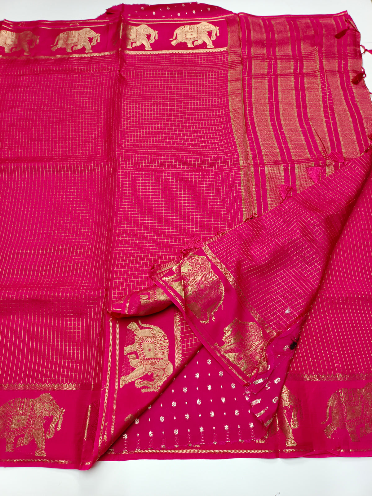 FANCY VISCOSE SILK SAREE