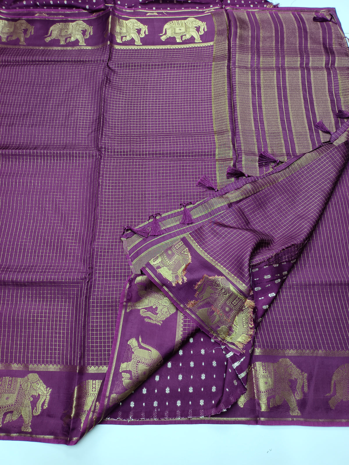 FANCY VISCOSE SILK SAREE