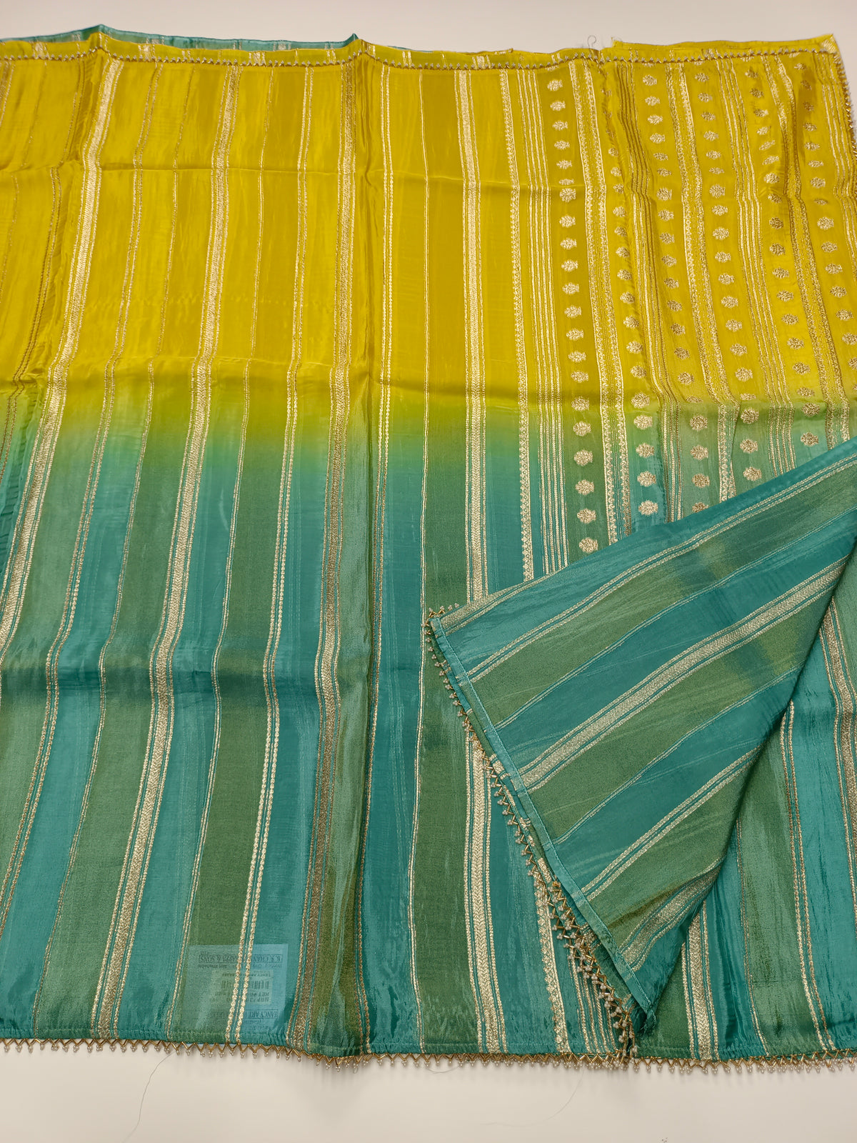 2D FANCY ORGANZA SAREE