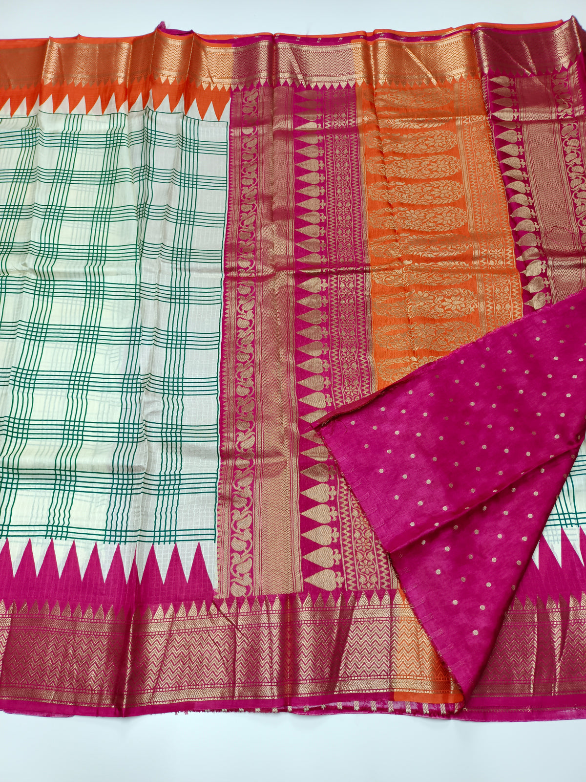 FANCY VISCOSE CREPE SILK SAREE