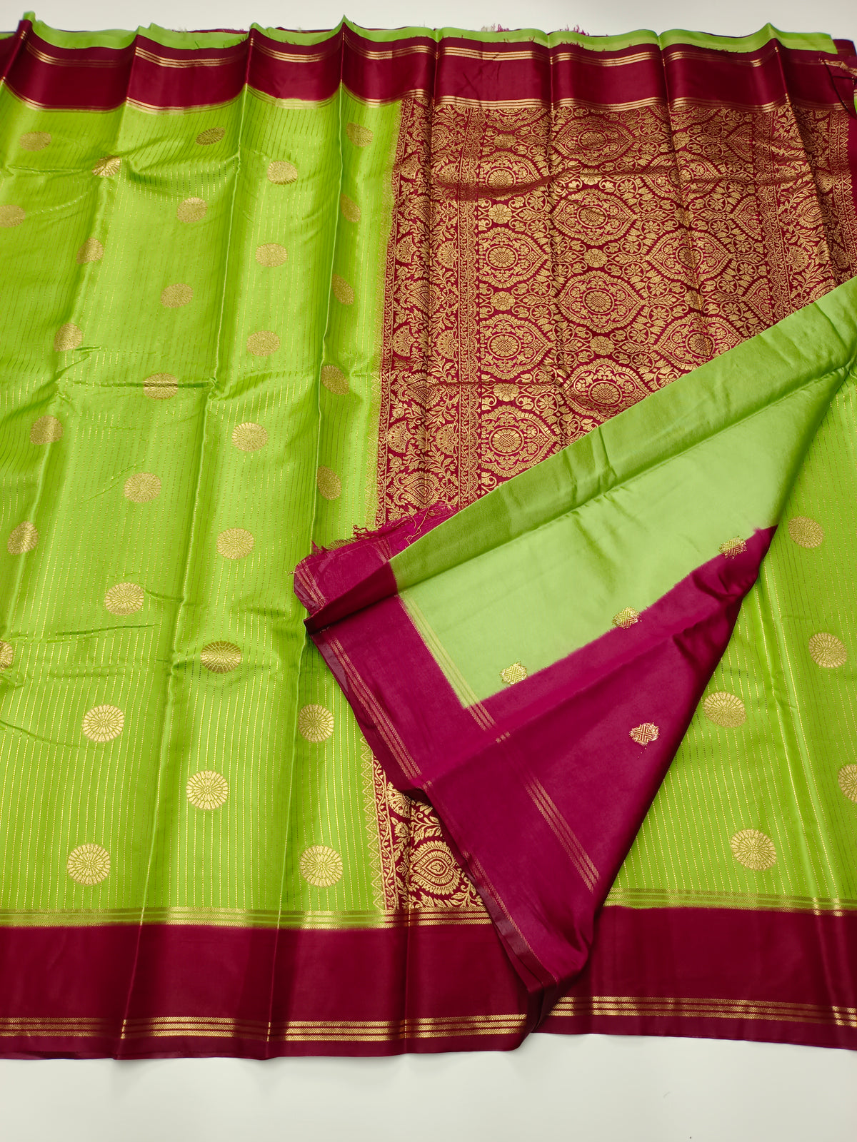 SEMI GAJJI SILK SAREE
