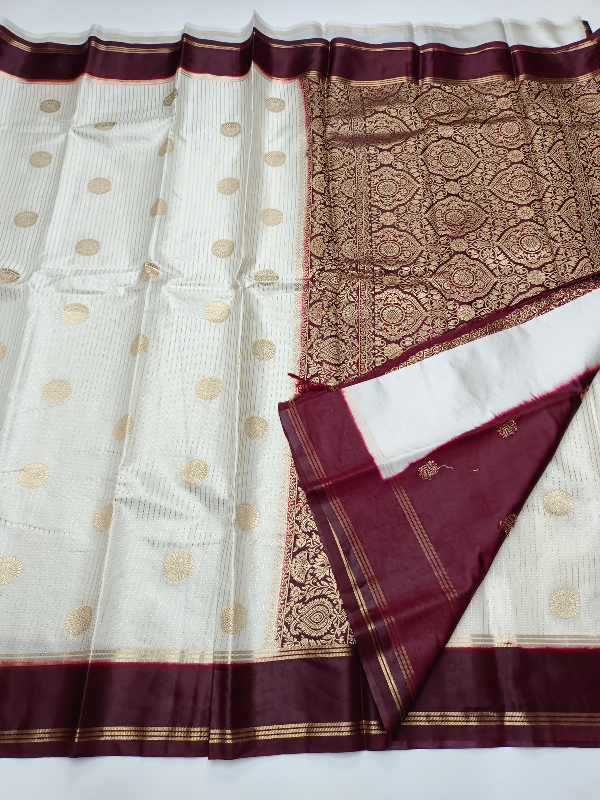 SEMI GAJJI SILK SAREE