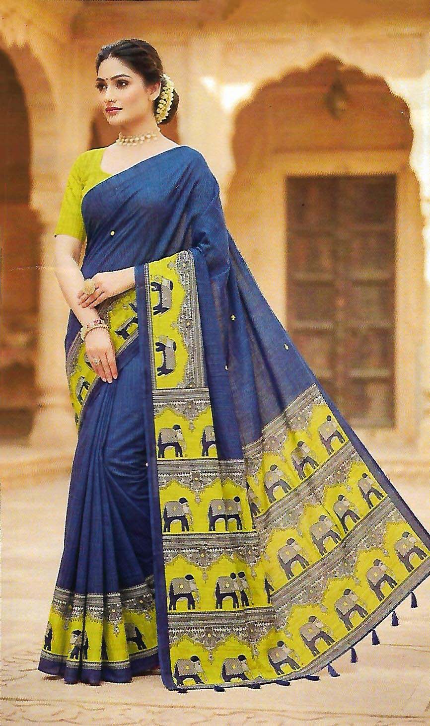 FANCY LENIN SAREE