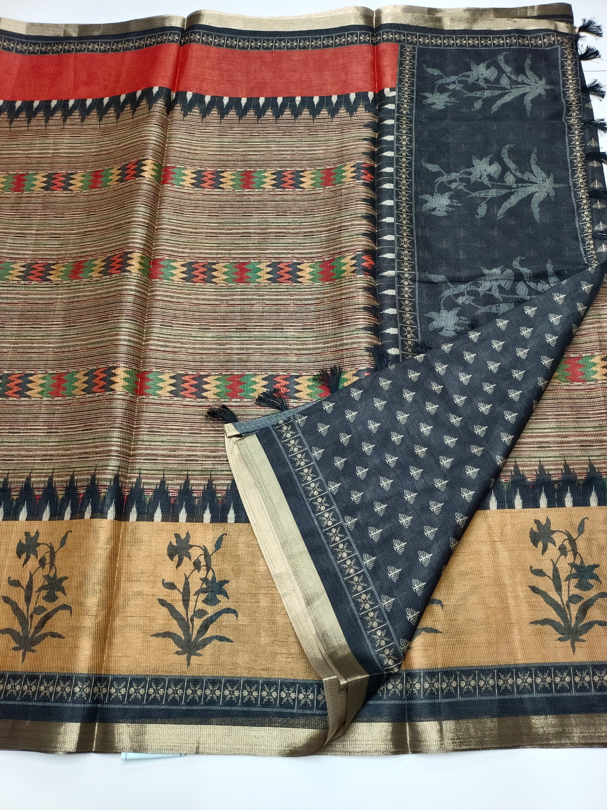 FANCY LENIN SAREE