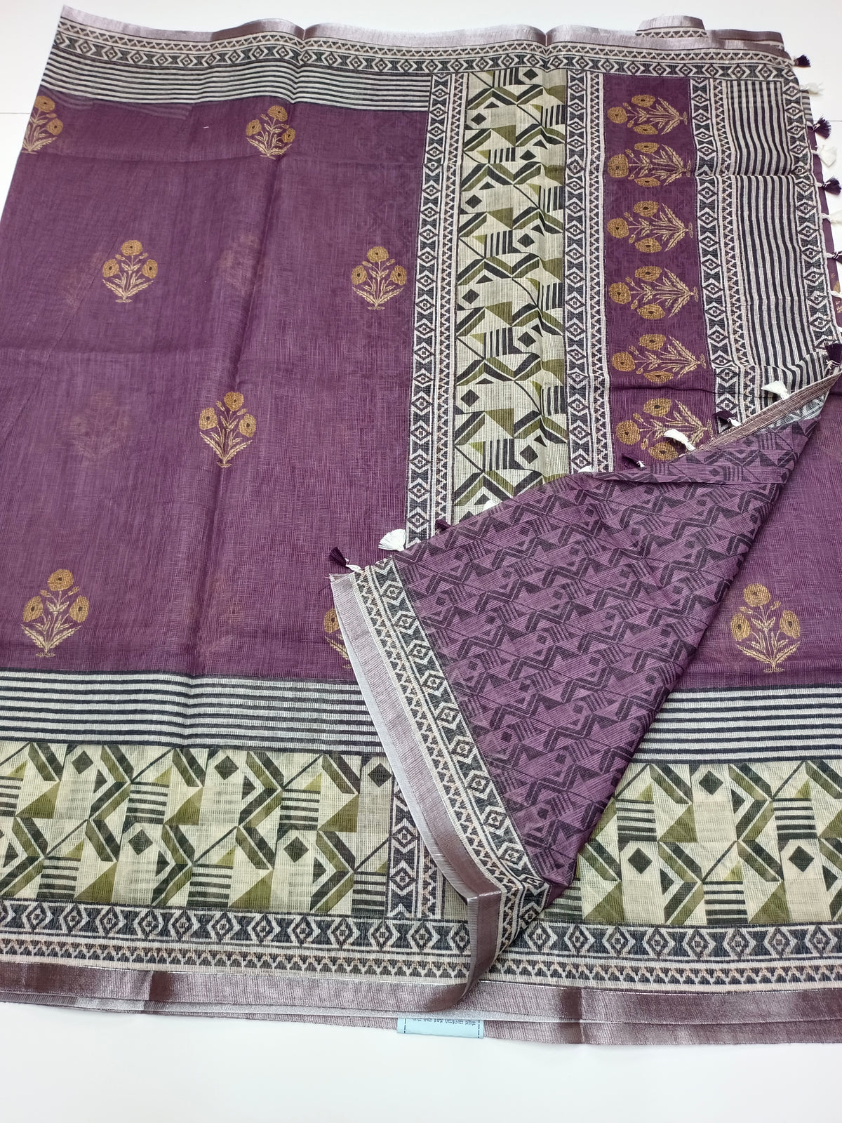 FANCY LENIN SAREE