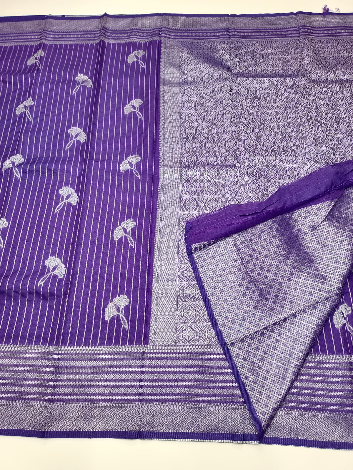 FANCY BAMBOO SILK SAREE