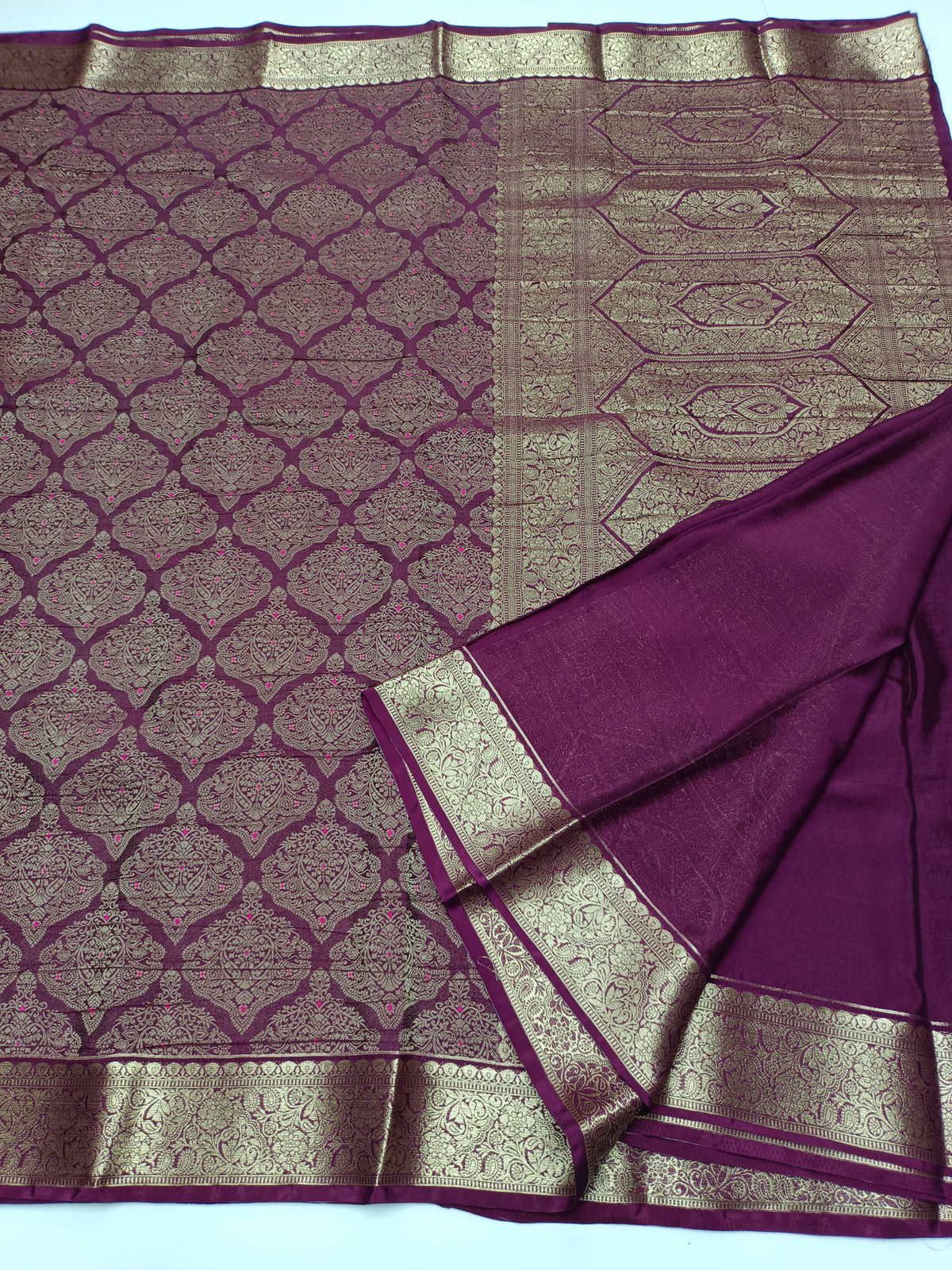 FANCY CRUSH CHIFFON SAREE