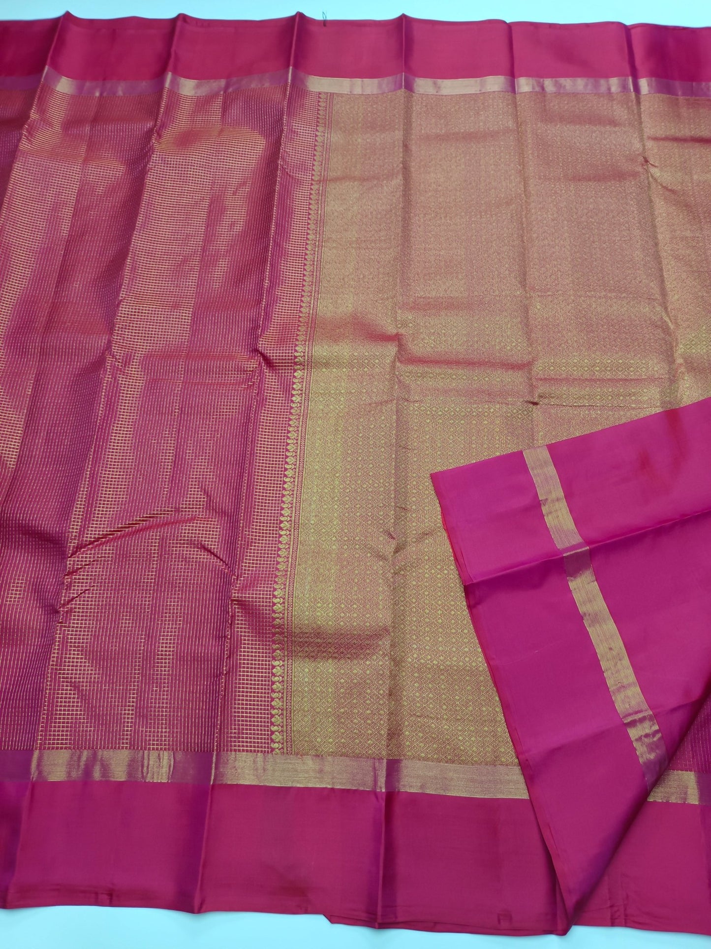 KANCHIPURAM PURE SILK SAREE - B S CHANNABASAPPA & SONS
