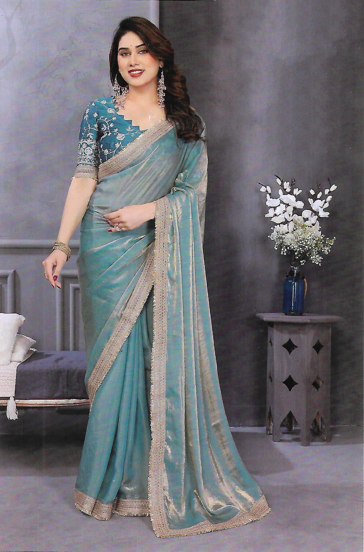 FANCY WORK SAREE - B S CHANNABASAPPA & SONS
