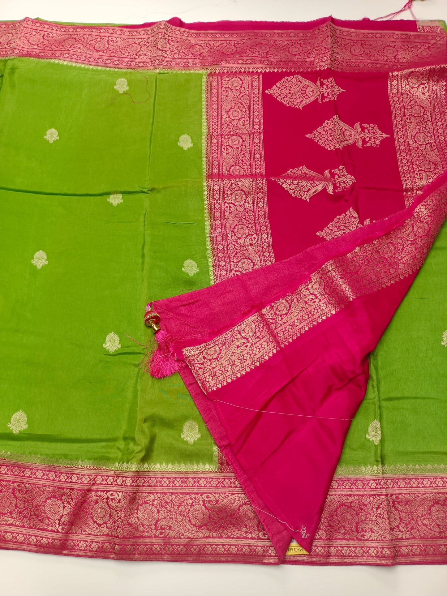 SEMI CREPE SILK SAREE (SPECIAL 20% DISCOUNT) - B S CHANNABASAPPA & SONS
