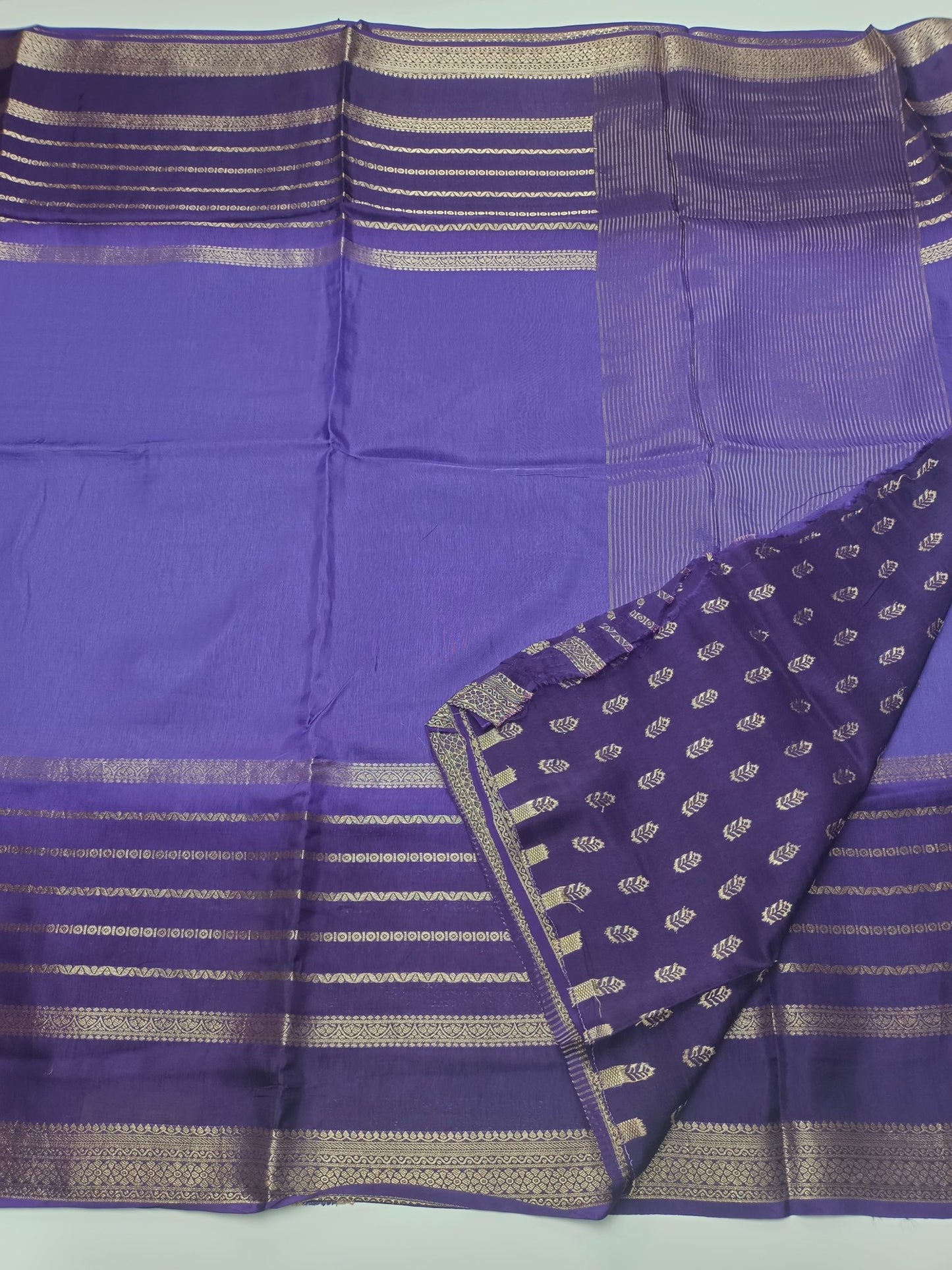 SEMI CREPE SILK SAREE (SPECIAL 20% DISCOUNT) - B S CHANNABASAPPA & SONS