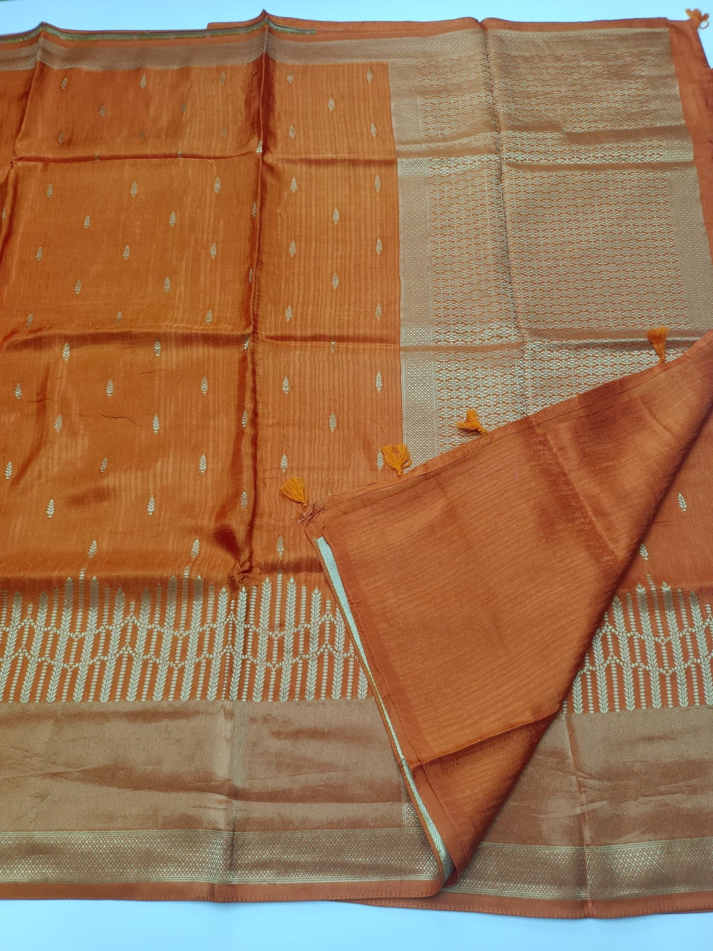 SEMI CREPE SILK SAREE (SPECIAL 20% DISCOUNT) - B S CHANNABASAPPA & SONS