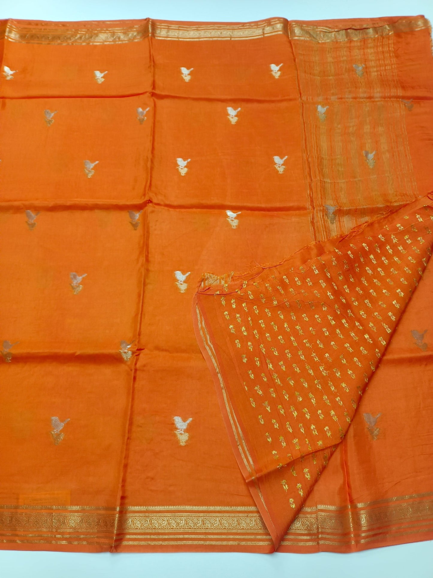 SEMI CREPE SILK SAREE (SPECIAL 20% DISCOUNT) - B S CHANNABASAPPA & SONS
