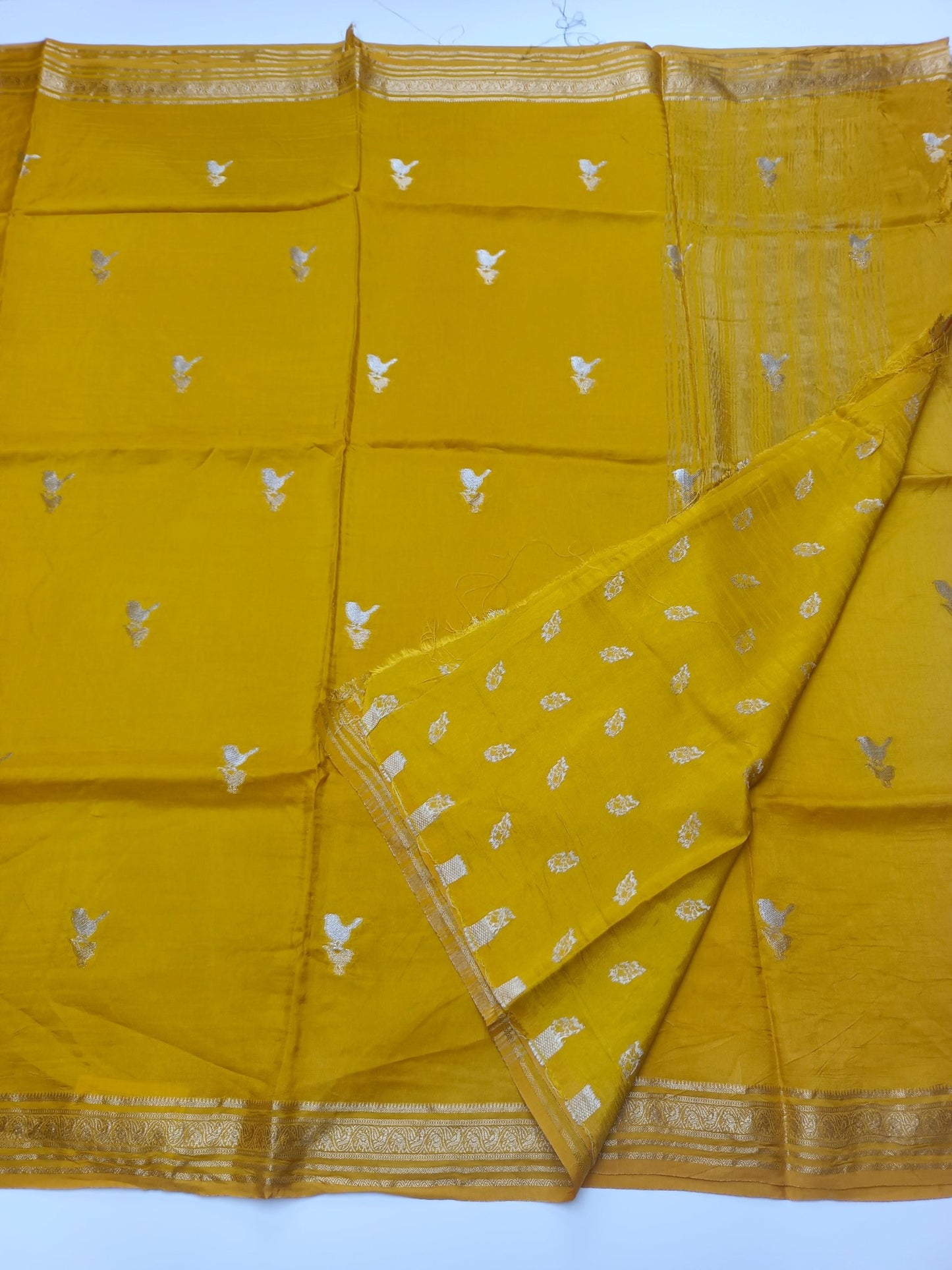 SEMI CREPE SILK SAREE (SPECIAL 20% DISCOUNT) - B S CHANNABASAPPA & SONS