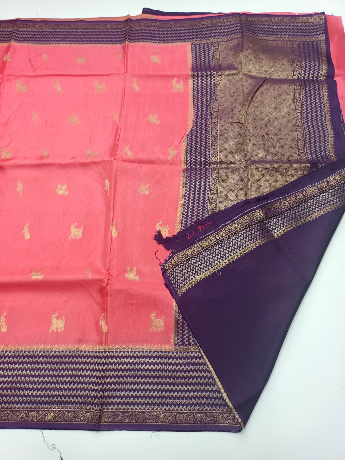 SEMI CREPE SILK SAREE (SPECIAL 20% DISCOUNT) - B S CHANNABASAPPA & SONS