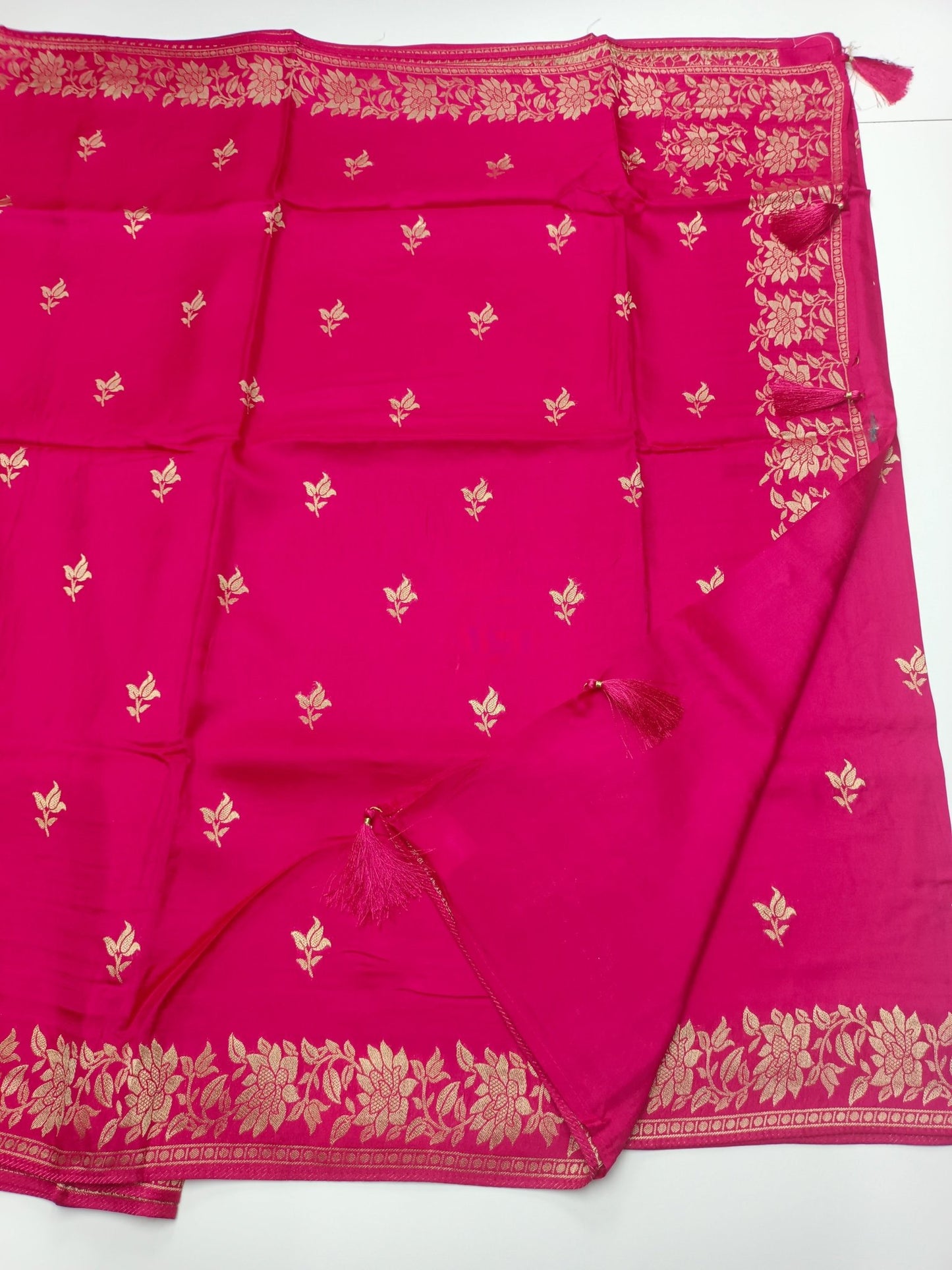 SEMI CREPE SILK SAREE (SPECIAL 20% DISCOUNT) - B S CHANNABASAPPA & SONS