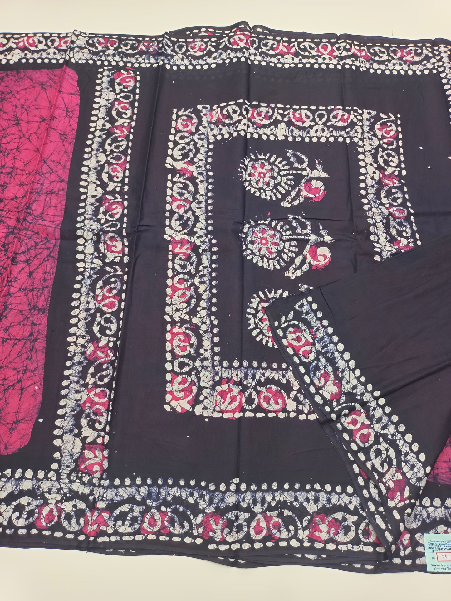 FANCY PRINTED JAIPUR COTTON SAREE