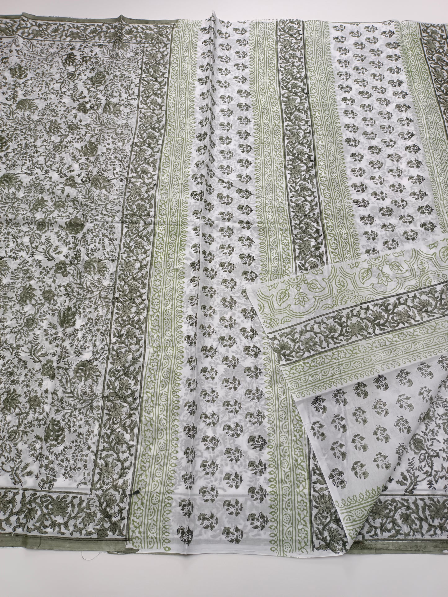 FANCY PRINTED JAIPUR COTTON SAREE