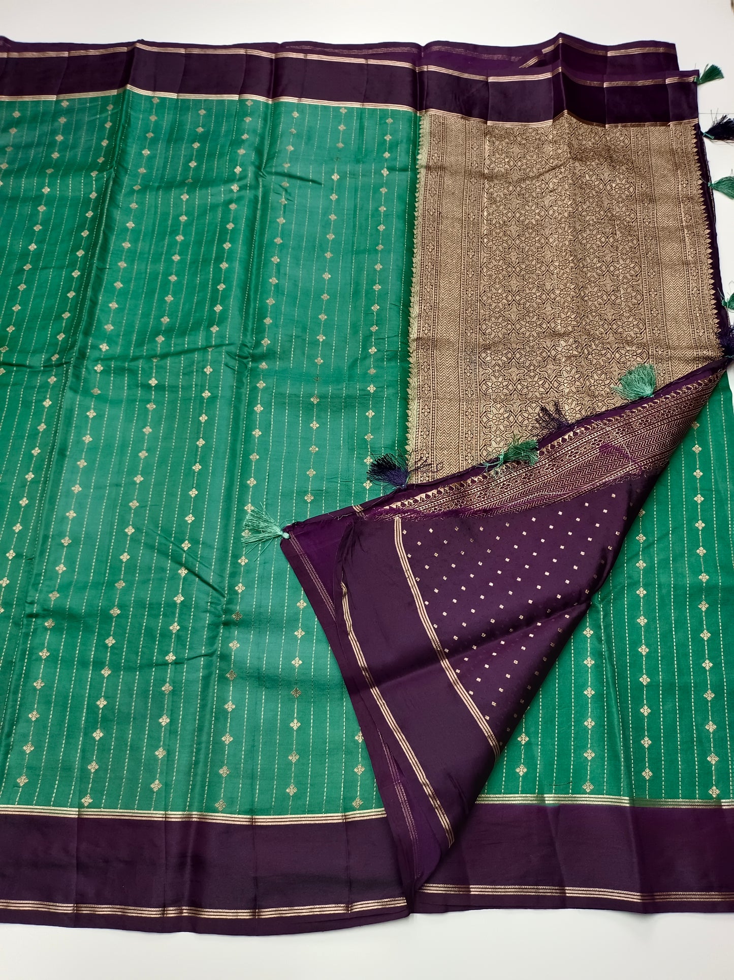 FANCY TUSSER SILK SAREE