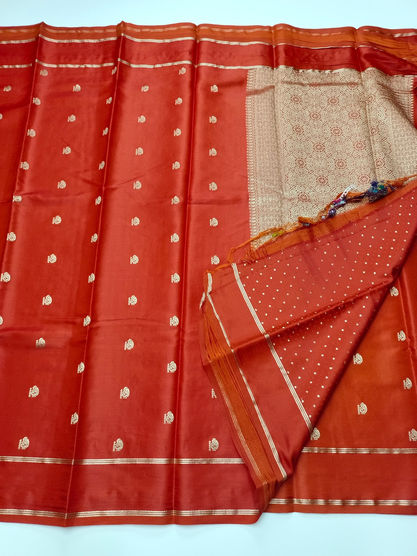 FANCY TUSSER SILK SAREE