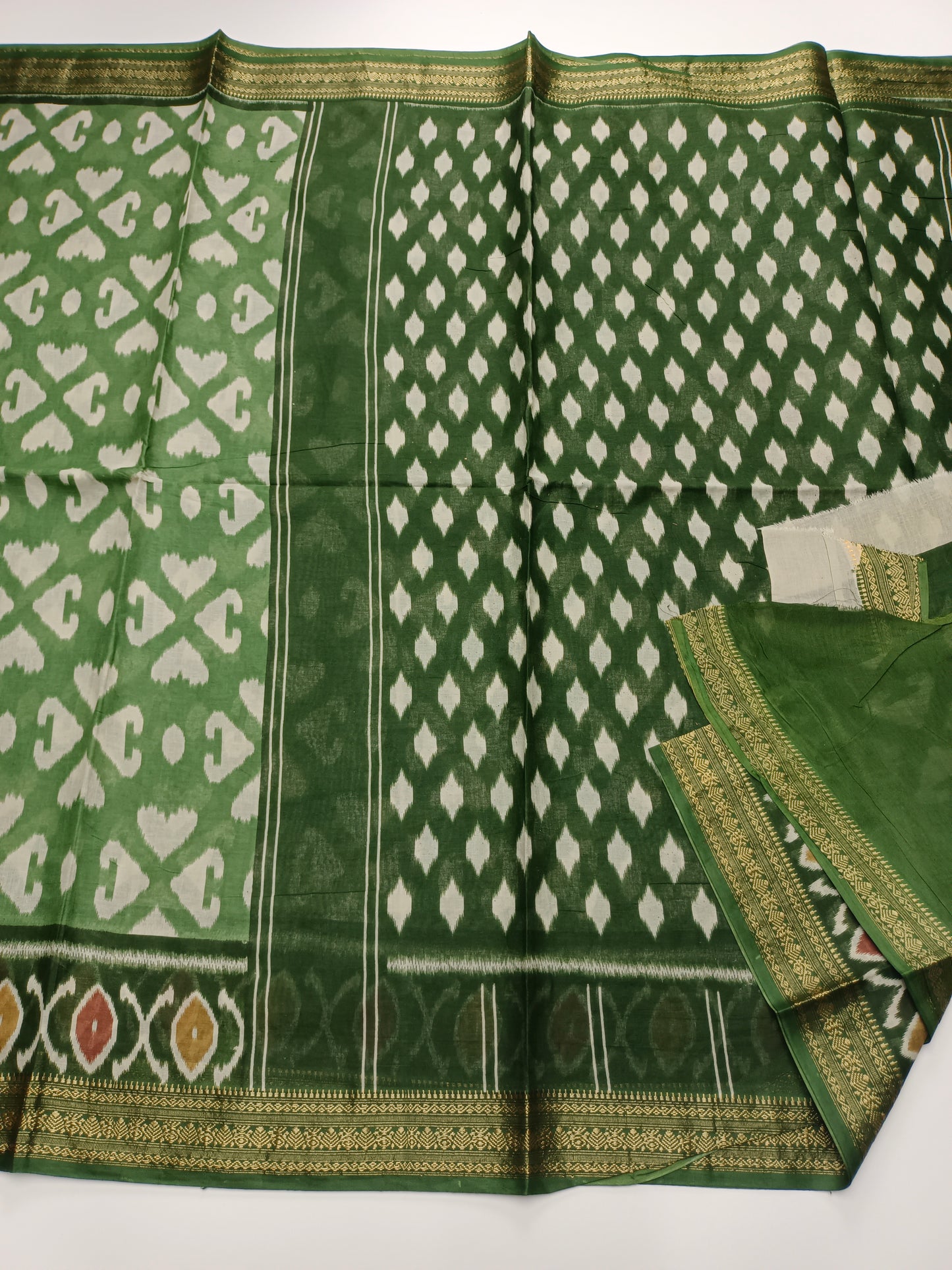 FANCY PRINTED JAIPUR COTTON SAREE