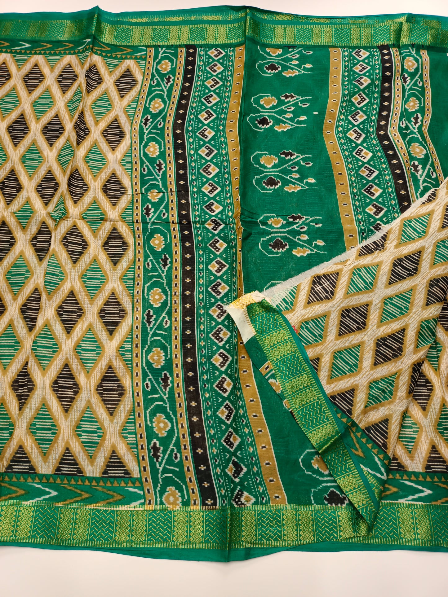 FANCY PRINTED JAIPUR COTTON SAREE
