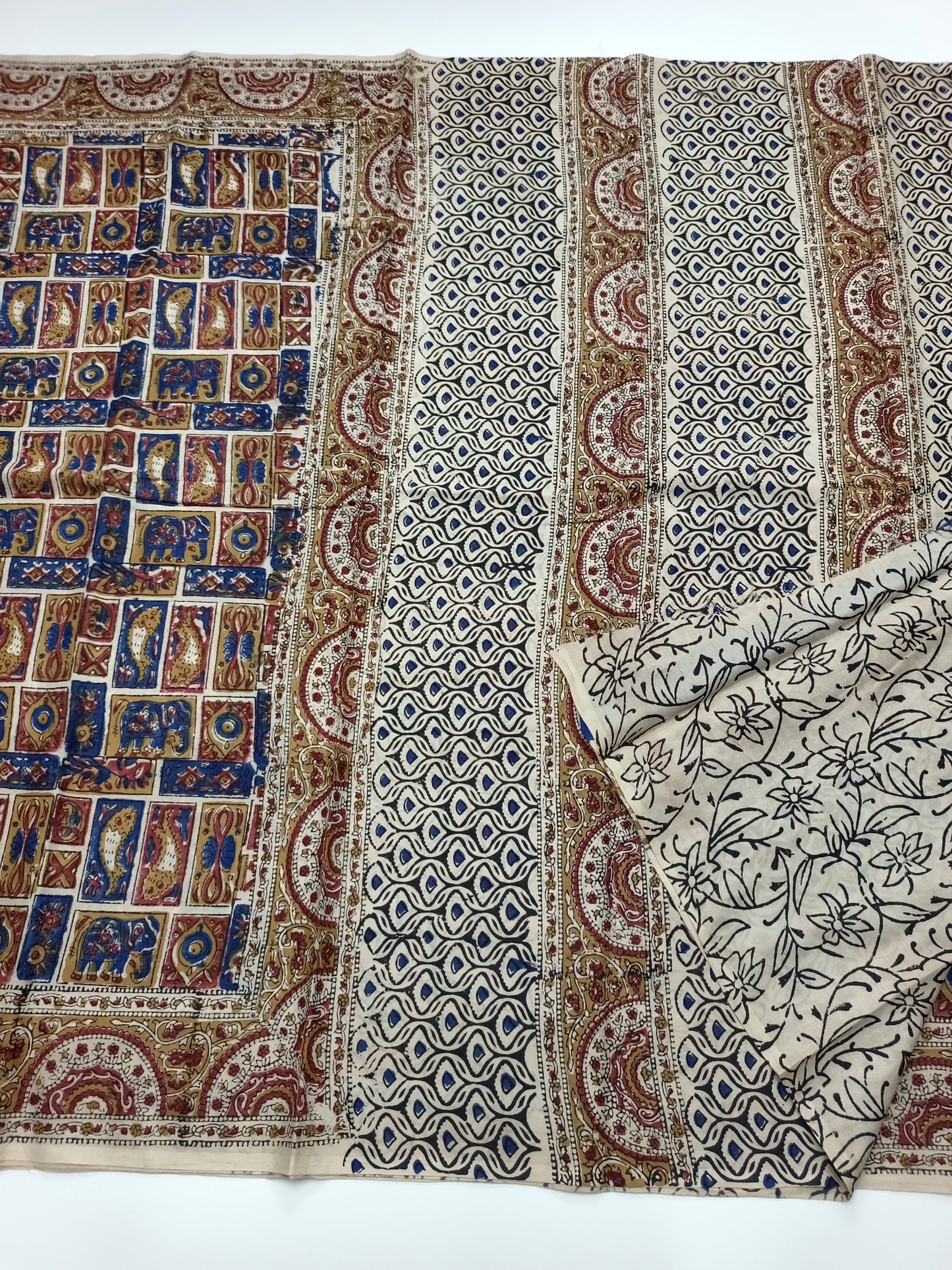 FANCY PRINTED JAIPUR COTTON SAREE