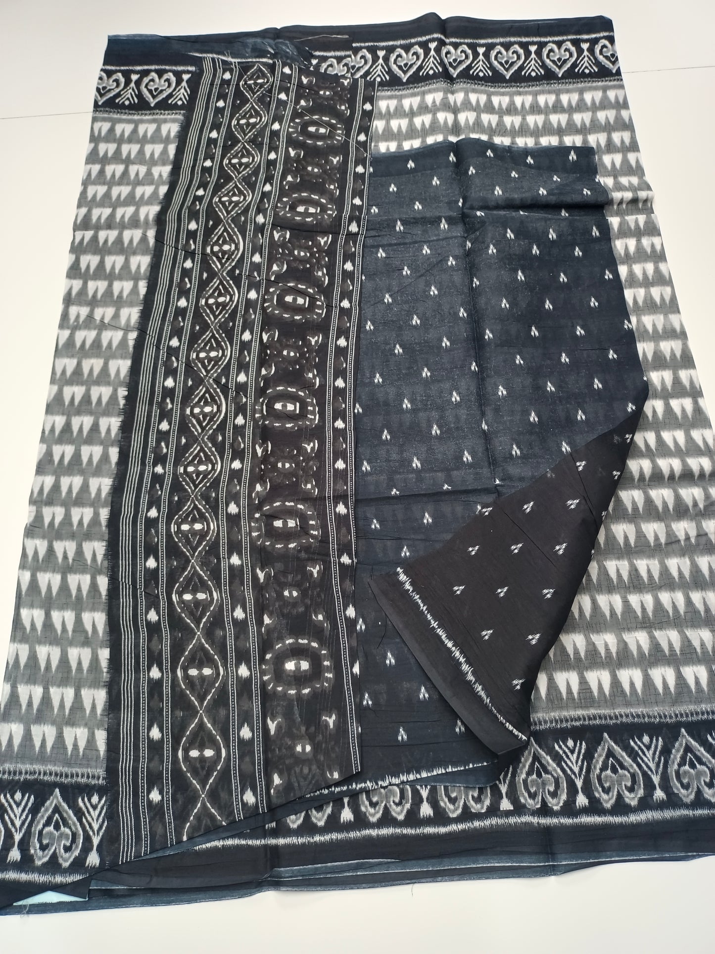 FANCY PRINTED COTTON SAREE