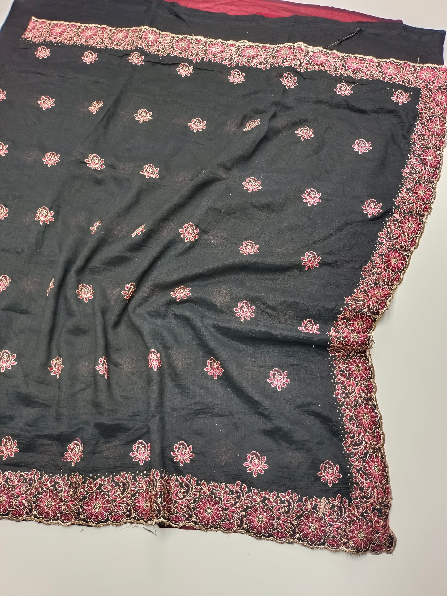 FANCY EMBROIDERY WORK SAREE
