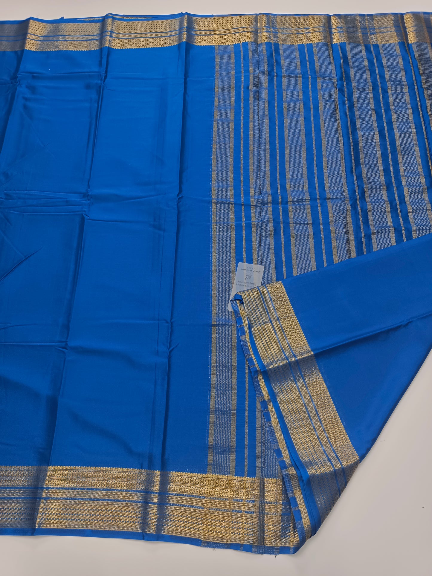 SEMI CREPE SILK SAREE (STAIN PROOF)