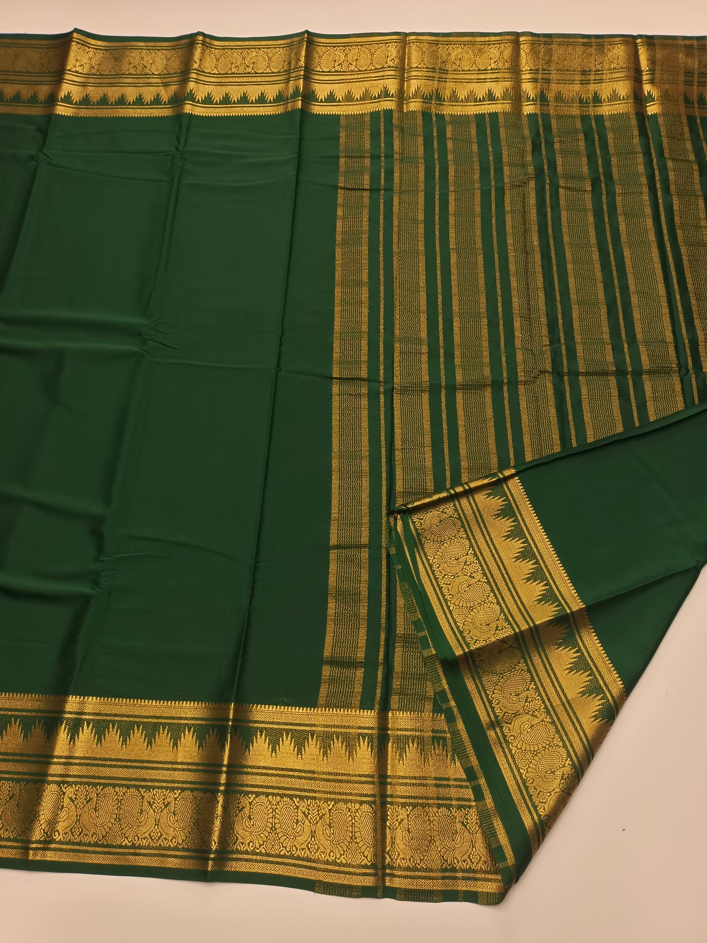 SEMI CREPE SILK SAREE (STAIN PROOF)