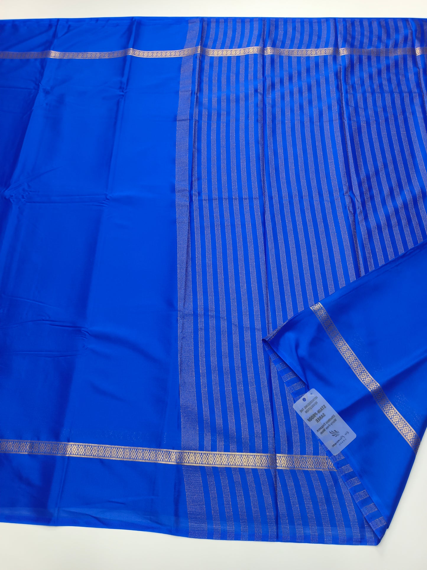 SEMI CREPE SILK SAREE (STAIN PROOF)
