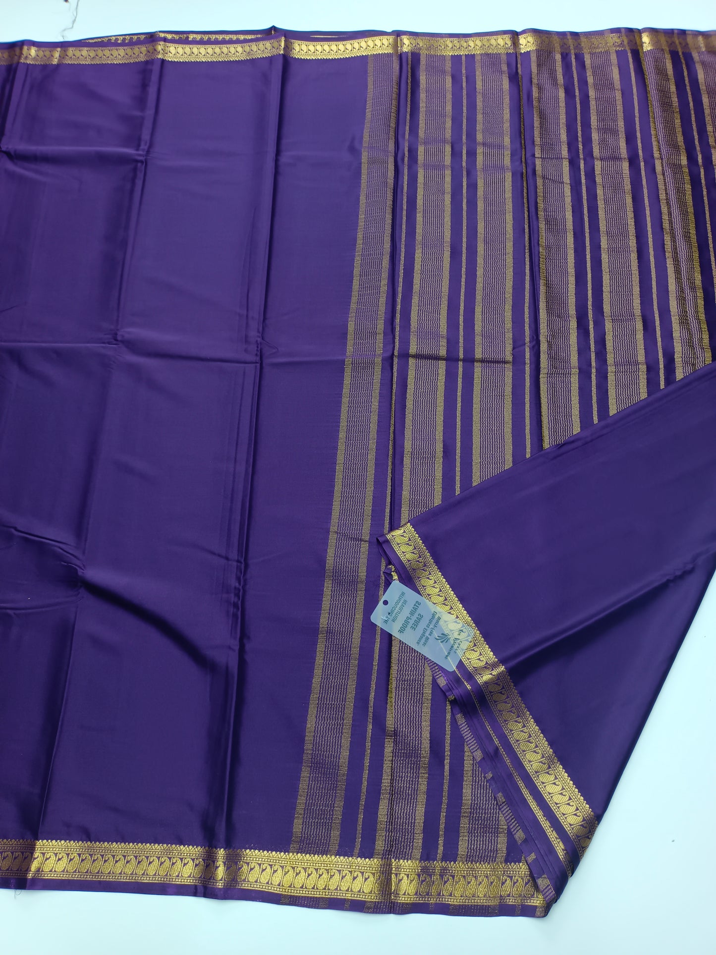 SEMI CREPE SILK SAREE (STAIN PROOF)