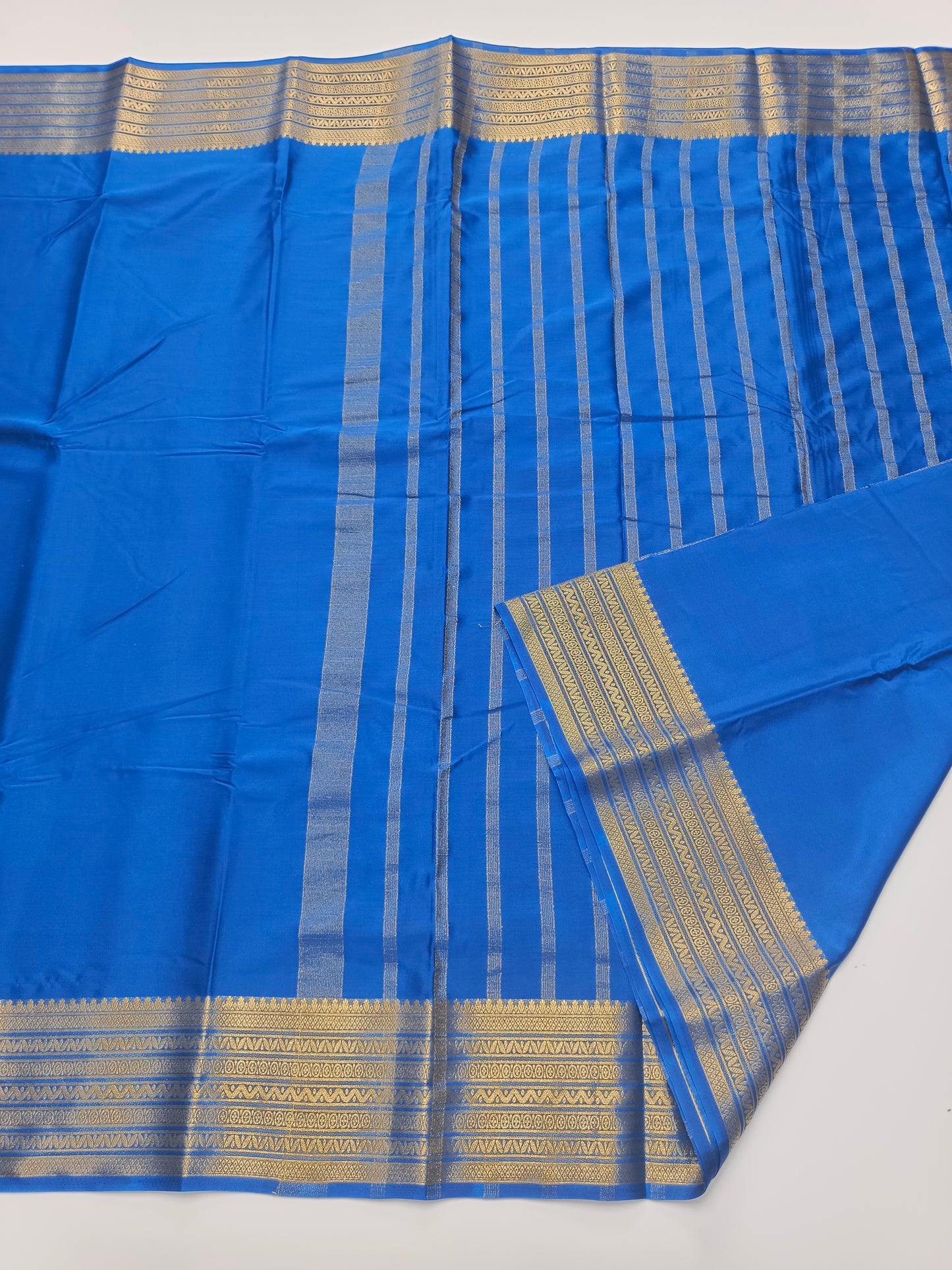 SEMI CREPE SILK SAREE (STAIN PROOF)