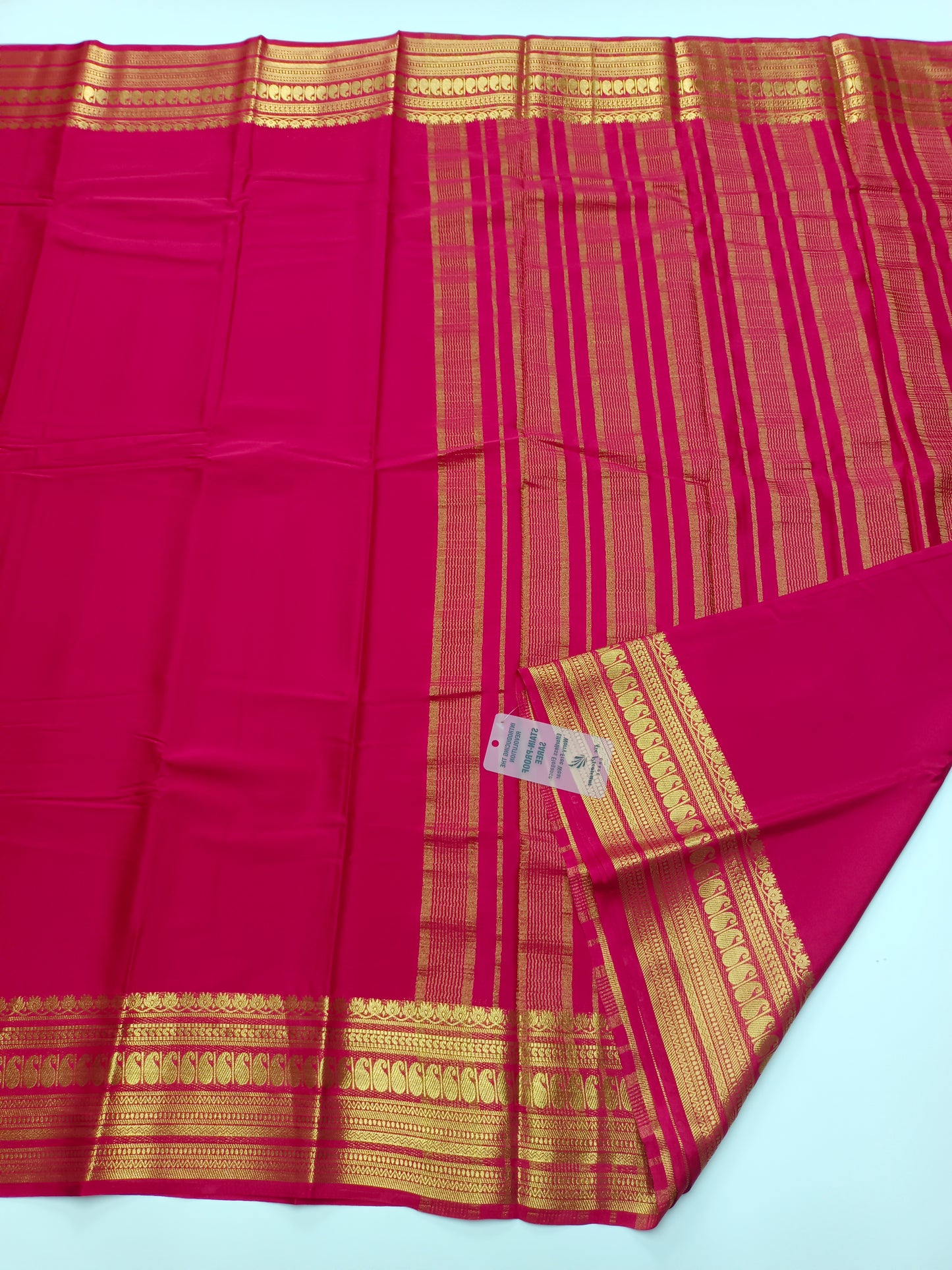 SEMI CREPE SILK SAREE (STAIN PROOF)