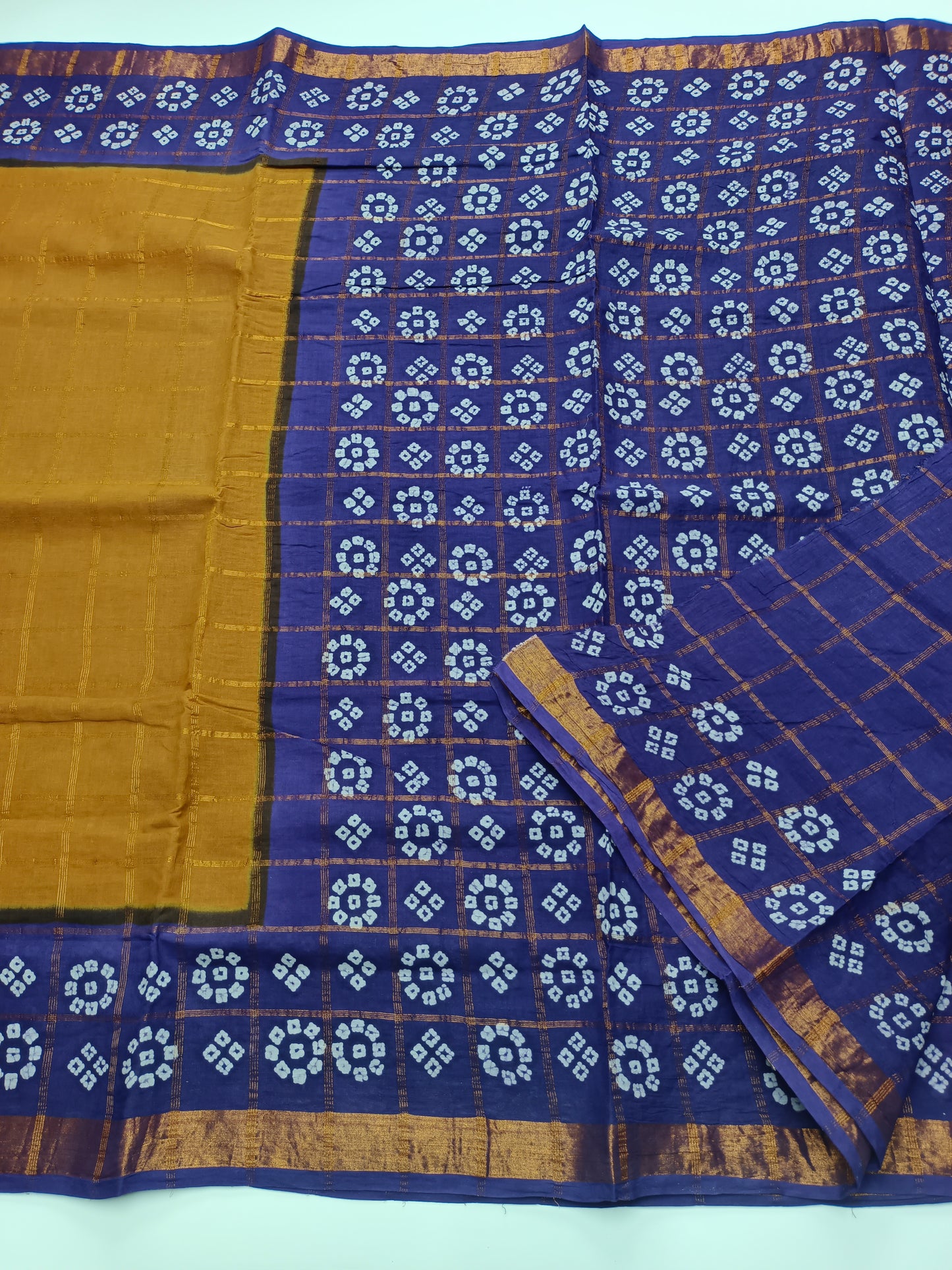FANCY SUNGUDI COTTON SAREE