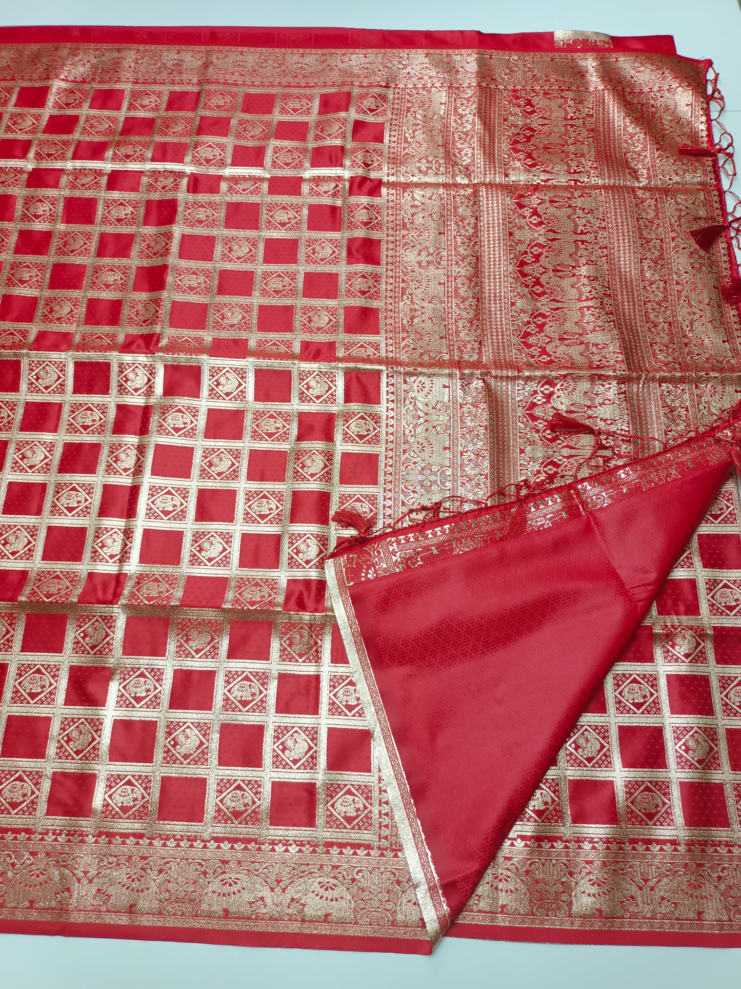 SOFT BANARASI SILK SAREE