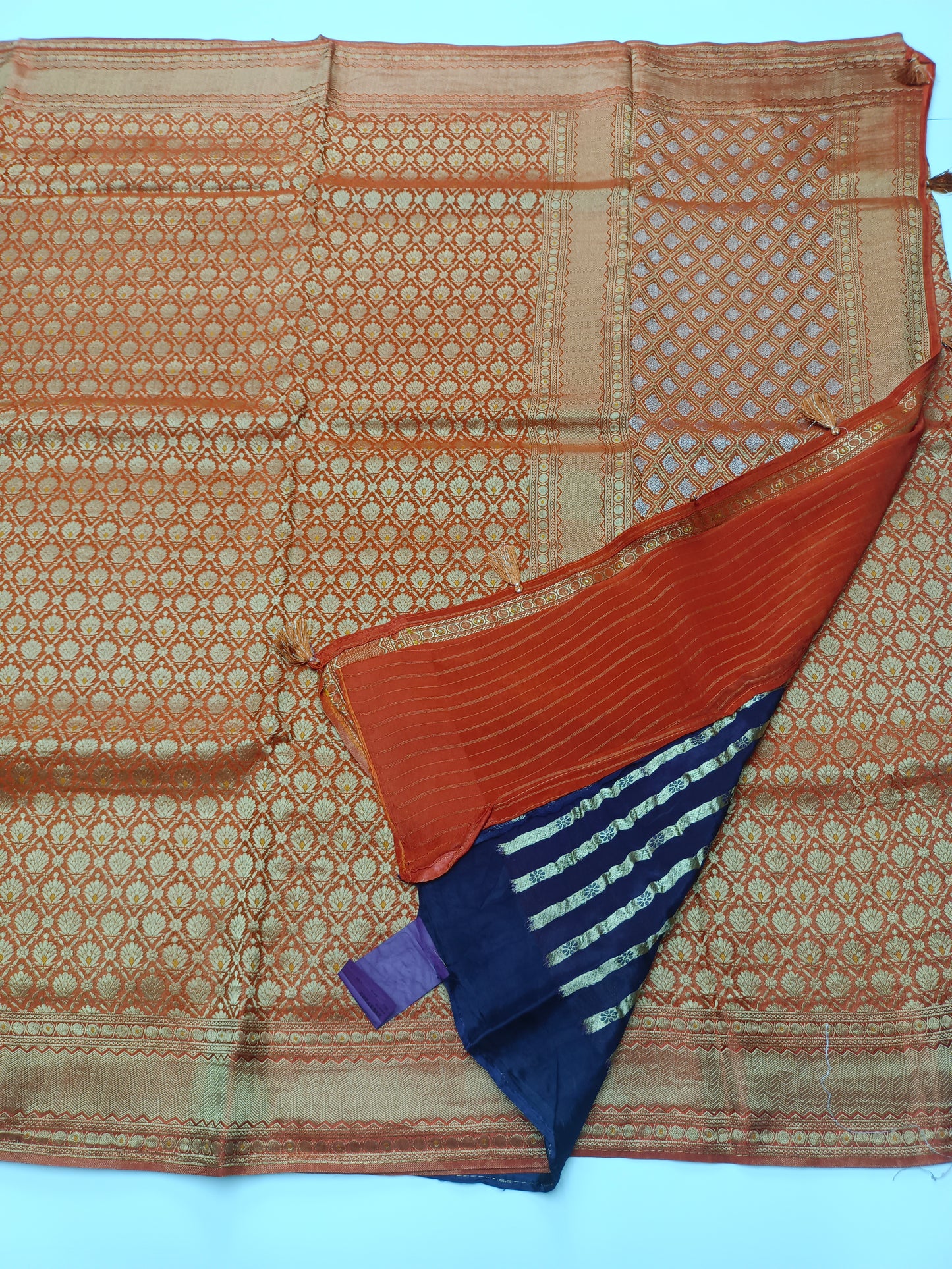BANARASI CREPE BROCADE SAREE
