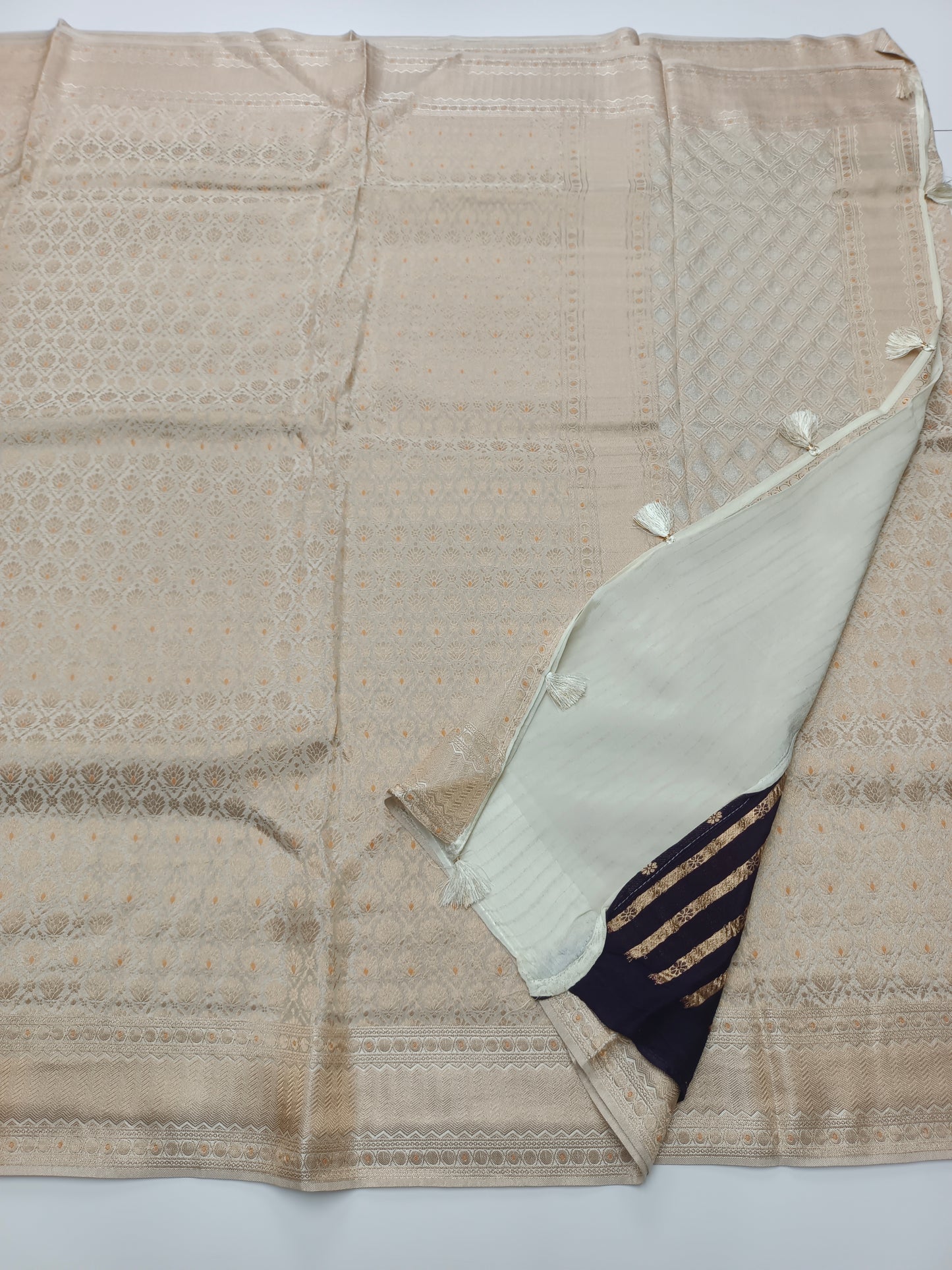 BANARASI CREPE BROCADE SAREE