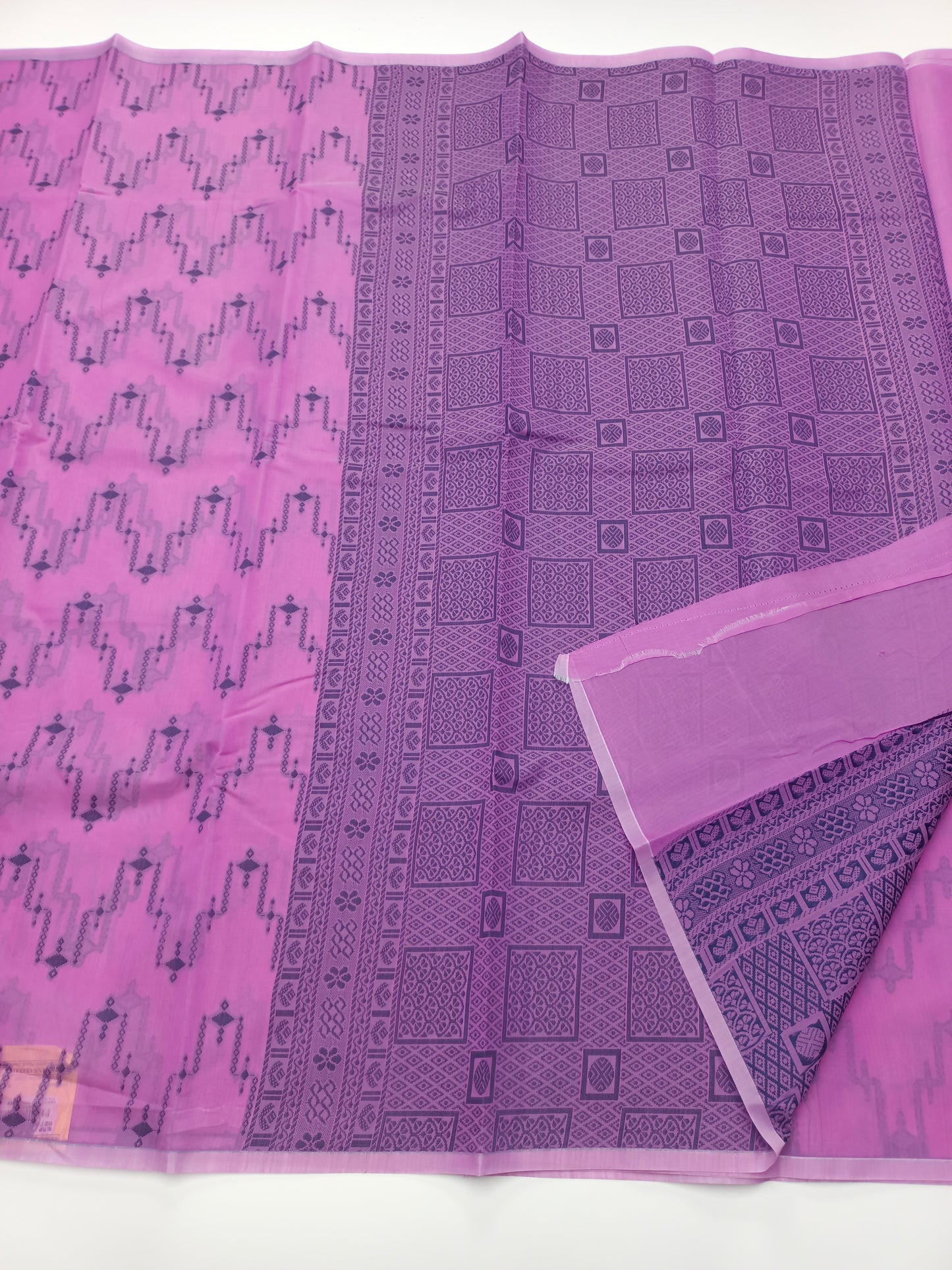 FANCY CHANDERI COTTON SAREE