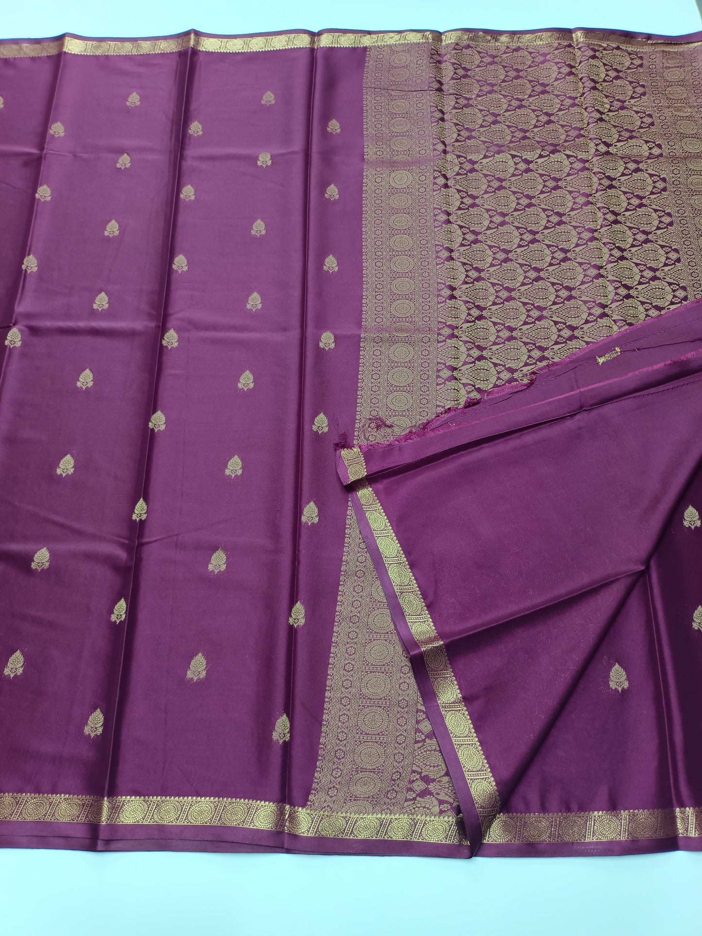 SEMI CREPE SILK SAREE