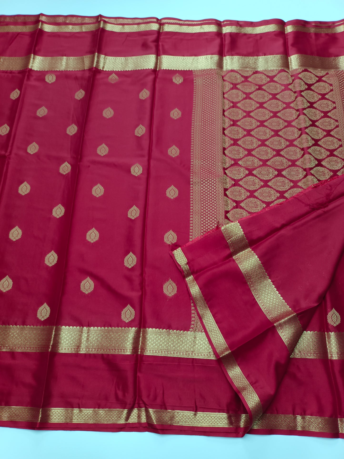 SEMI CREPE SILK SAREE